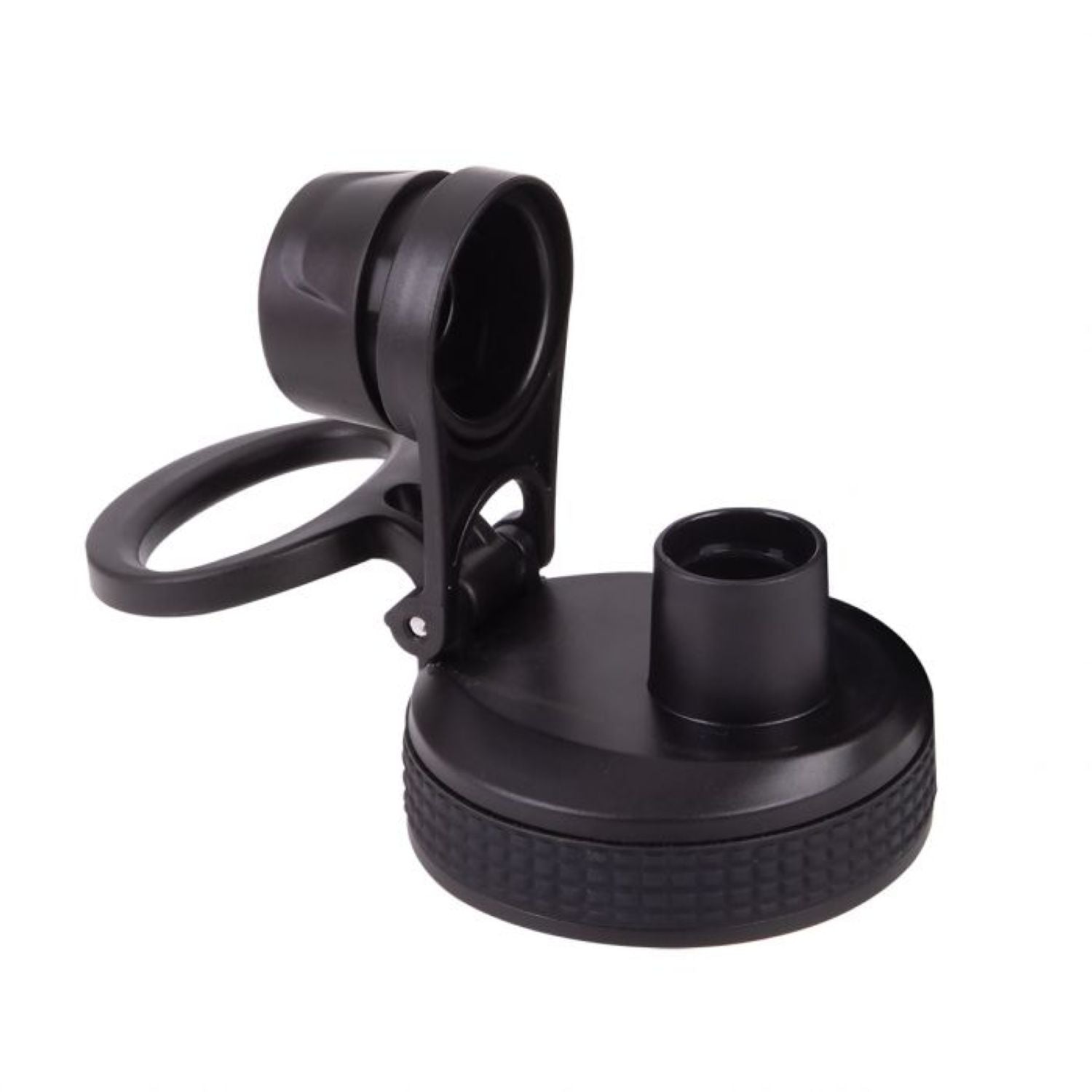 Oasis Screw Cap Sports Bottle Lid (Carded) - Black