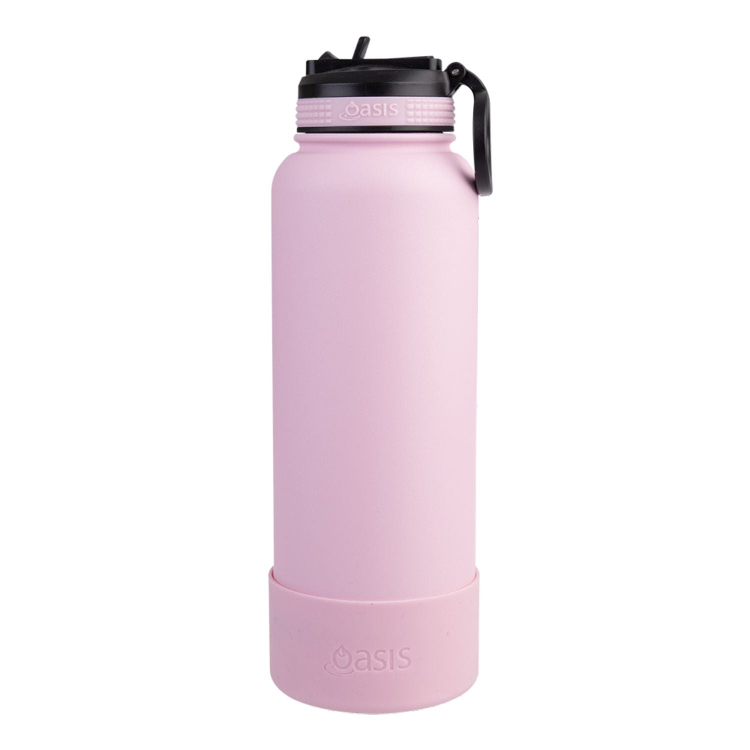Oasis Silicone Bumper For Sports Bottle 1.1L - Carnation