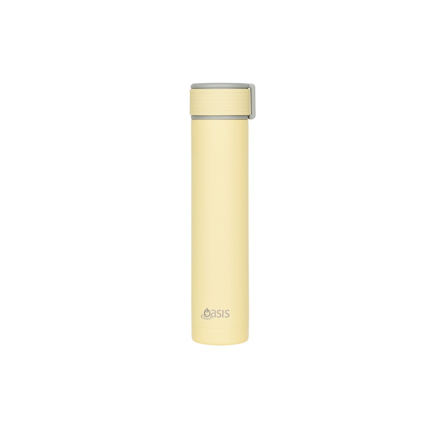 Oasis Skinny Mini Insulated Water Bottle 250ML Matte - Daffodil (Yellow)
