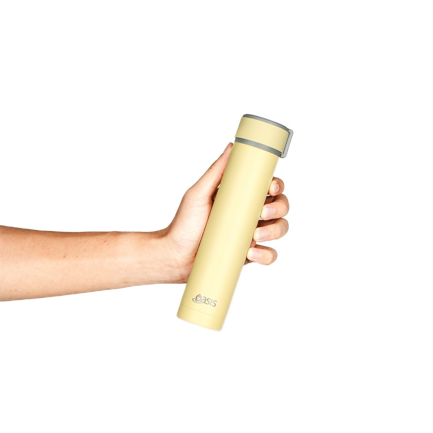 Oasis Skinny Mini Insulated Water Bottle 250ML Matte - Daffodil (Yellow)