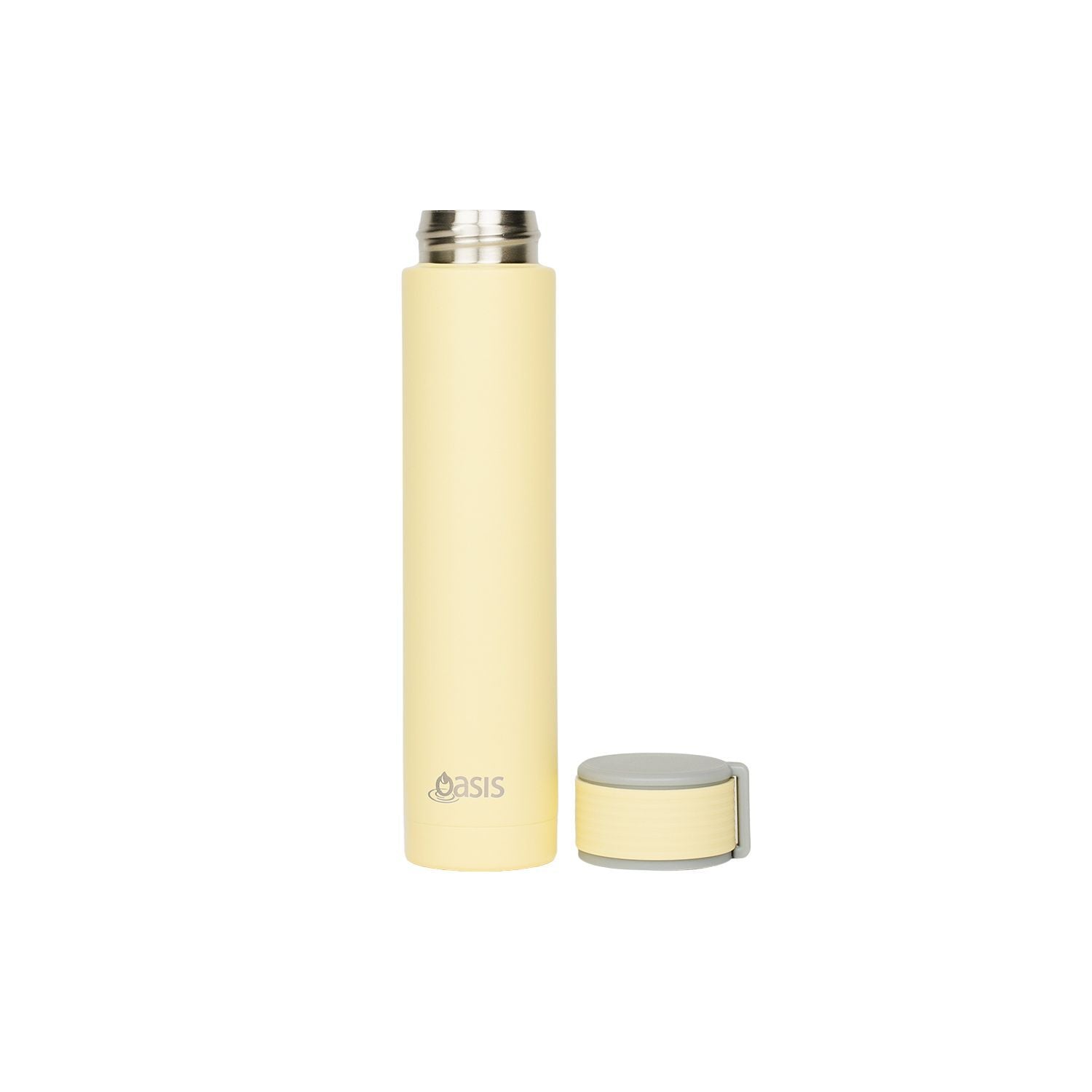 Oasis Skinny Mini Insulated Water Bottle 250ML Matte - Daffodil (Yellow)