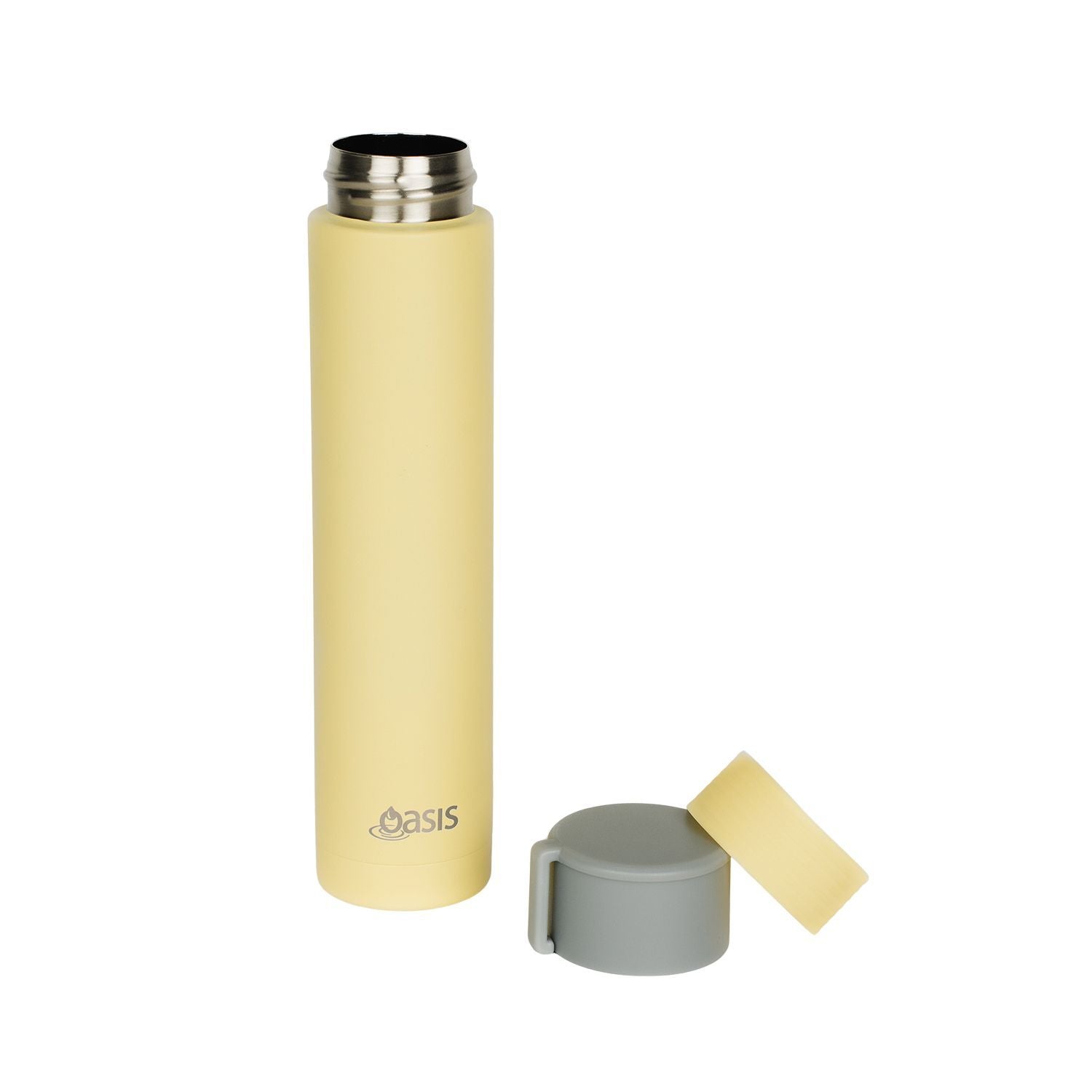 Oasis Skinny Mini Insulated Water Bottle 250ML Matte - Daffodil (Yellow)