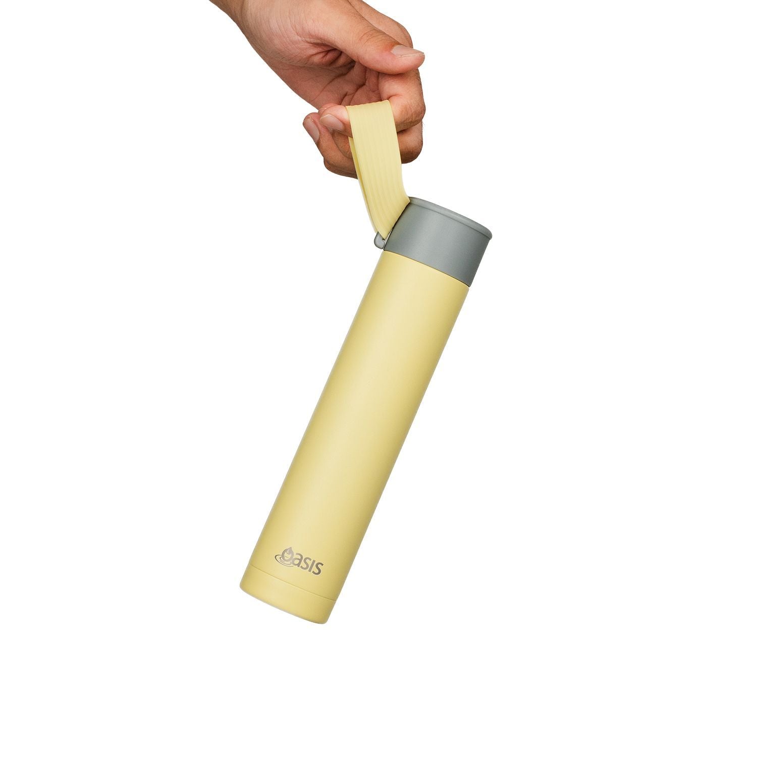 Oasis Skinny Mini Insulated Water Bottle 250ML Matte - Daffodil (Yellow)