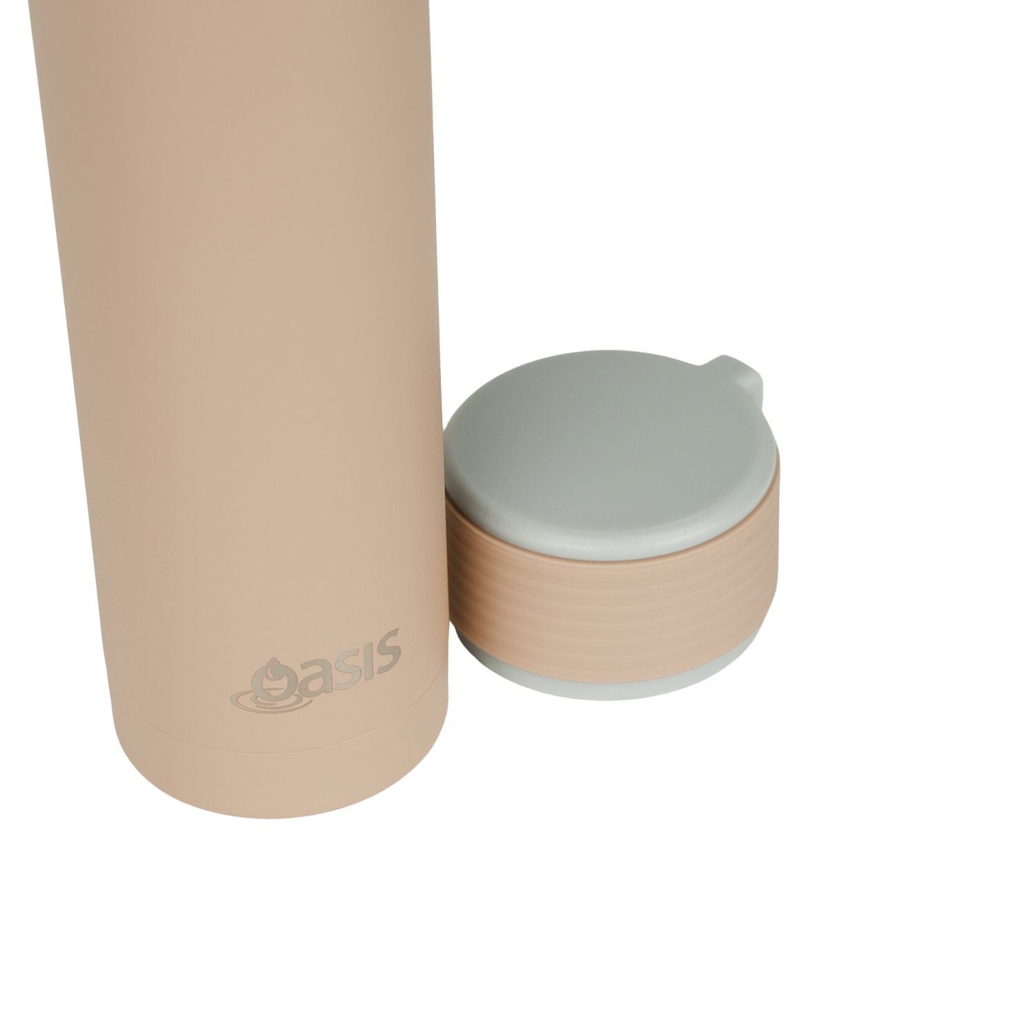 Oasis Skinny Mini Insulated Water Bottle 250ML Matte - Latte