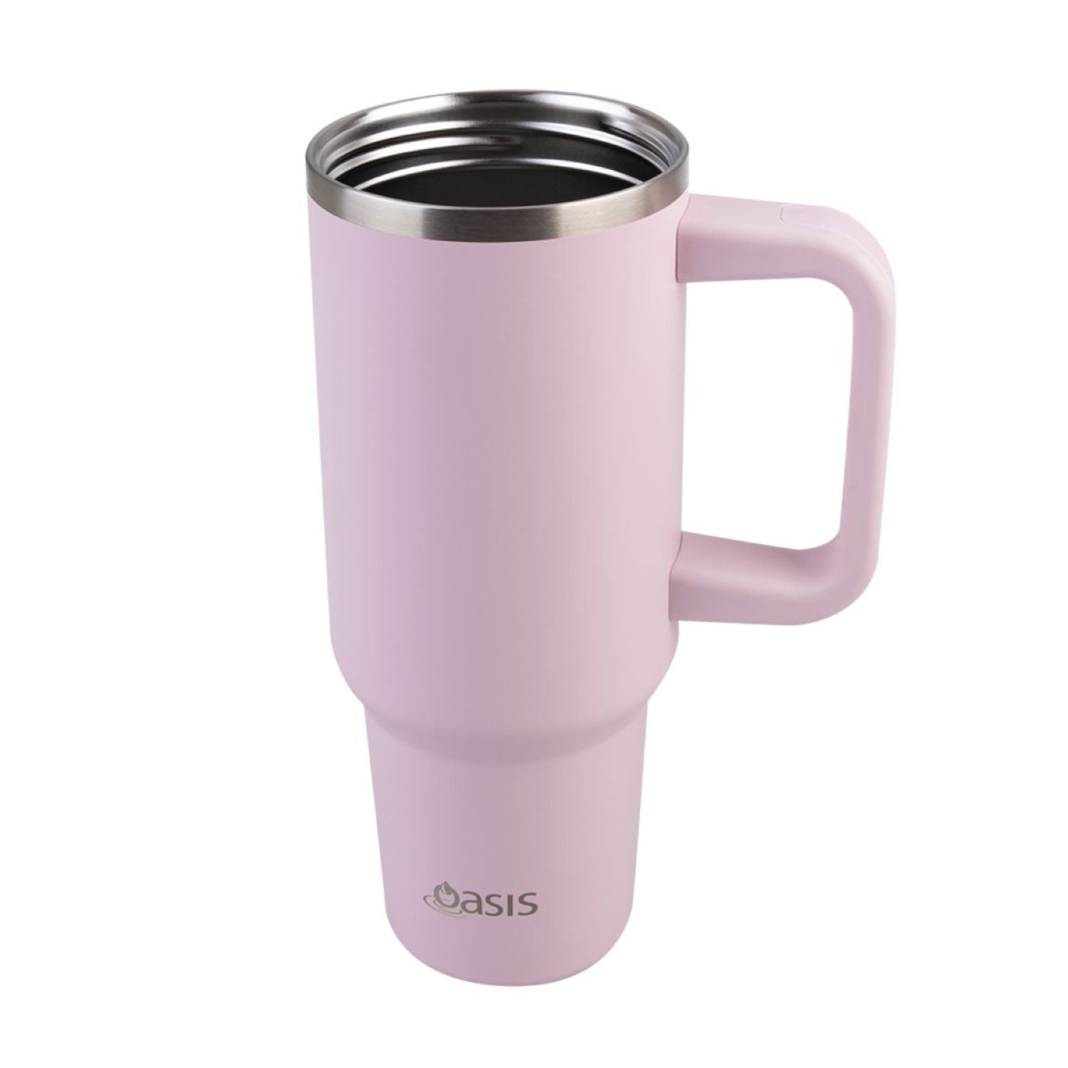Oasis Stainless Steel Insulated Commuter Travel Tumbler 1.2L - Pink Lemonade