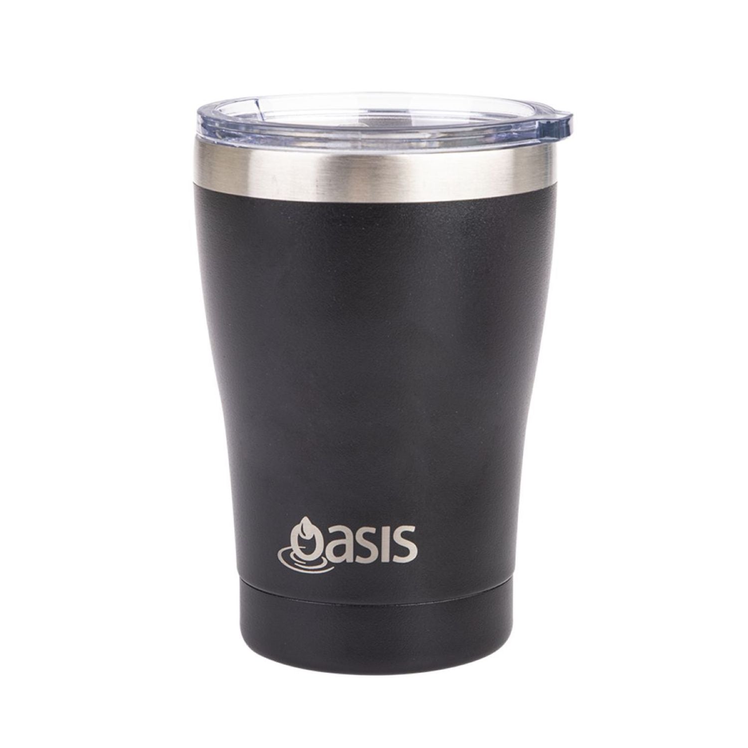 Oasis Stainless Steel Insulated Cup With Lid 350ML - Matte Onyx
