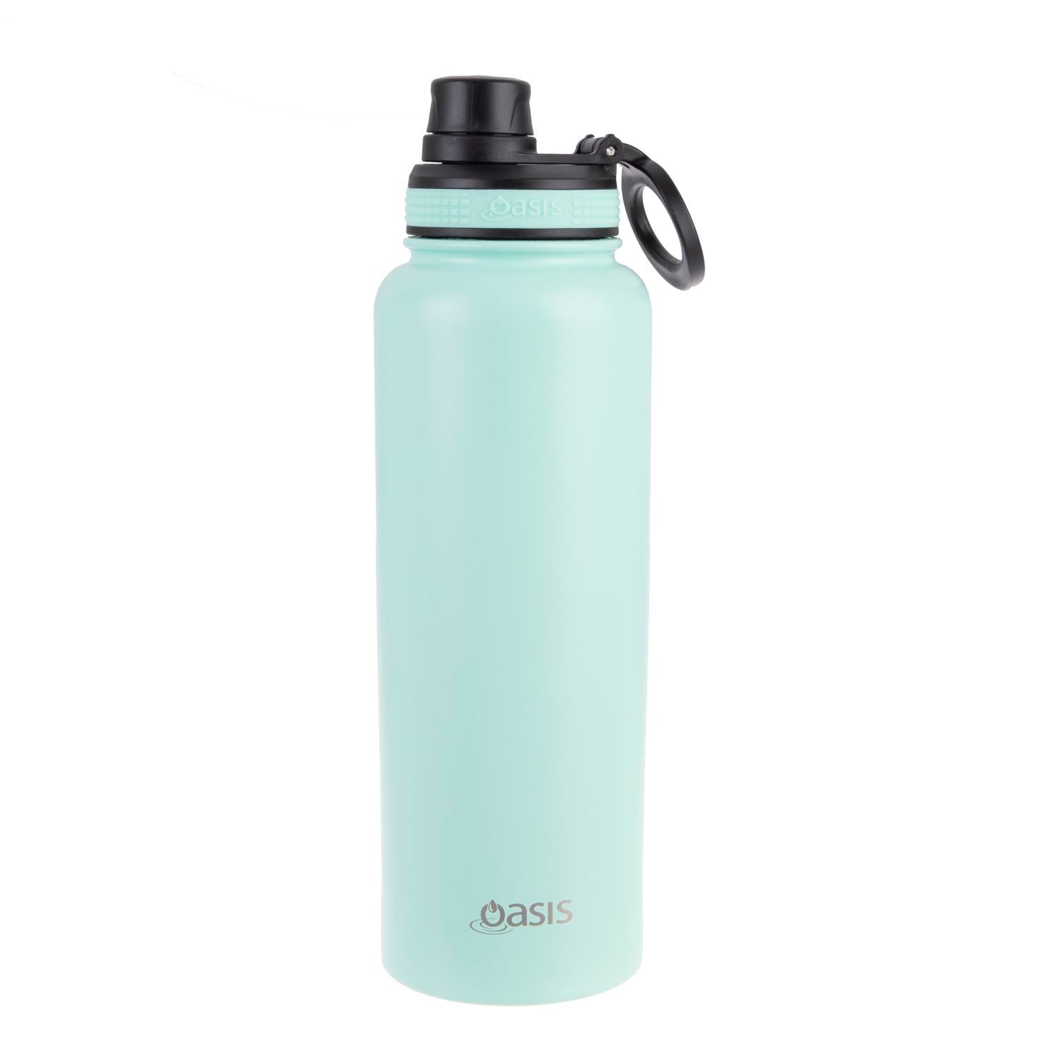 Oasis Stainless Steel Insulated Sports Water Bottle with Screw Cap 1.1L - Mint