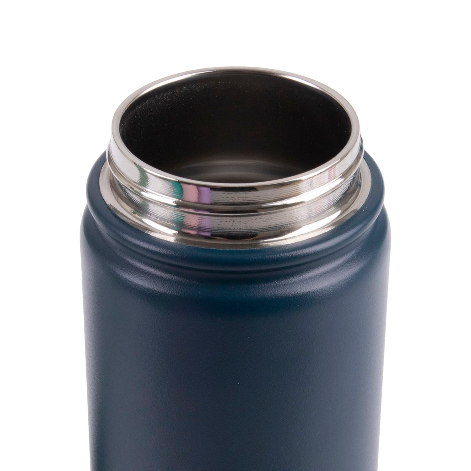 Oasis Stainless Steel Insulated Sports Water Bottle with Screw Cap 550ML - Navy