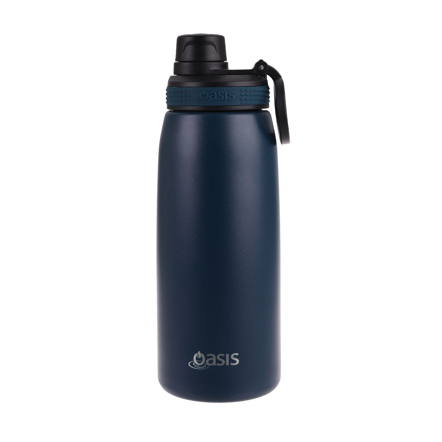 Oasis Stainless Steel Insulated Sports Water Bottle with Screw Cap 780ML - Navy