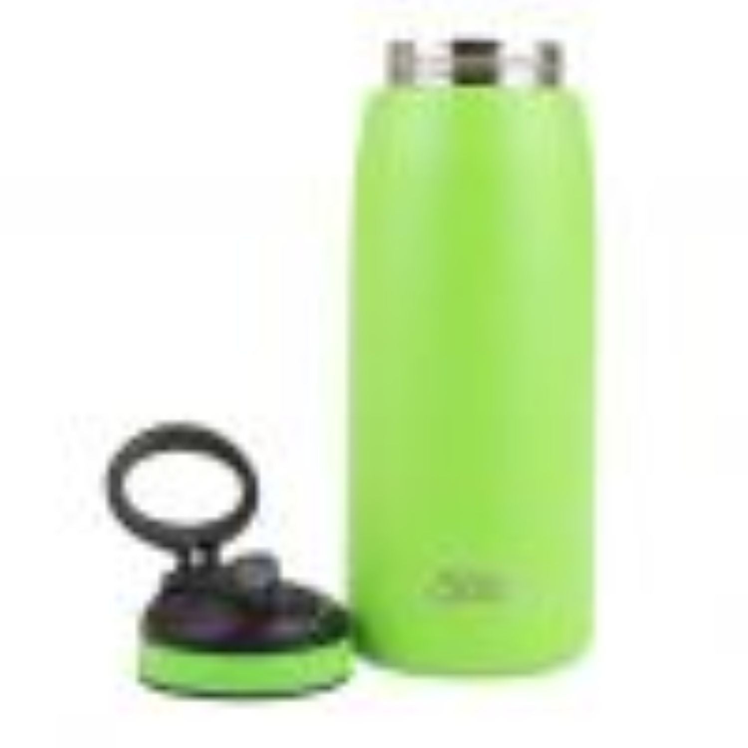 Oasis Stainless Steel Insulated Sports Water Bottle with Straw 780ML - Neon Green