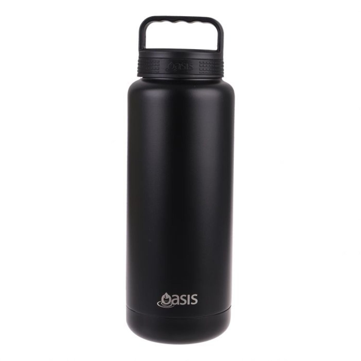 Oasis Stainless Steel Insulated Titan Water Bottle 1.2L - Black