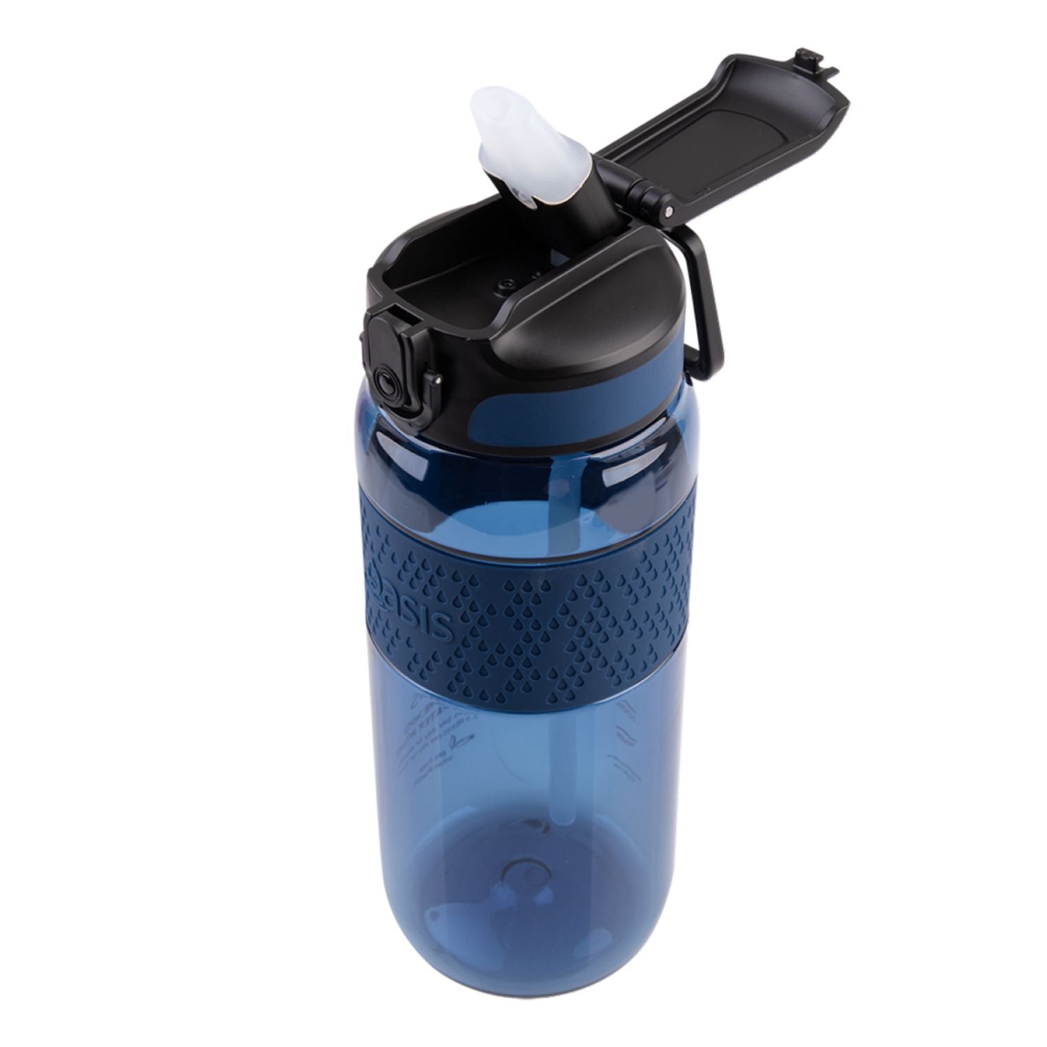 Oasis Tritan Sports Bottle With Sipper Straw 800ML - Blue Ocean