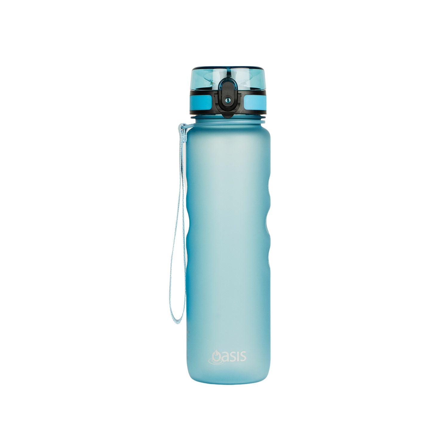 Oasis Tritan Sports Bottle with Handle Strap 1L - Glacier Blue