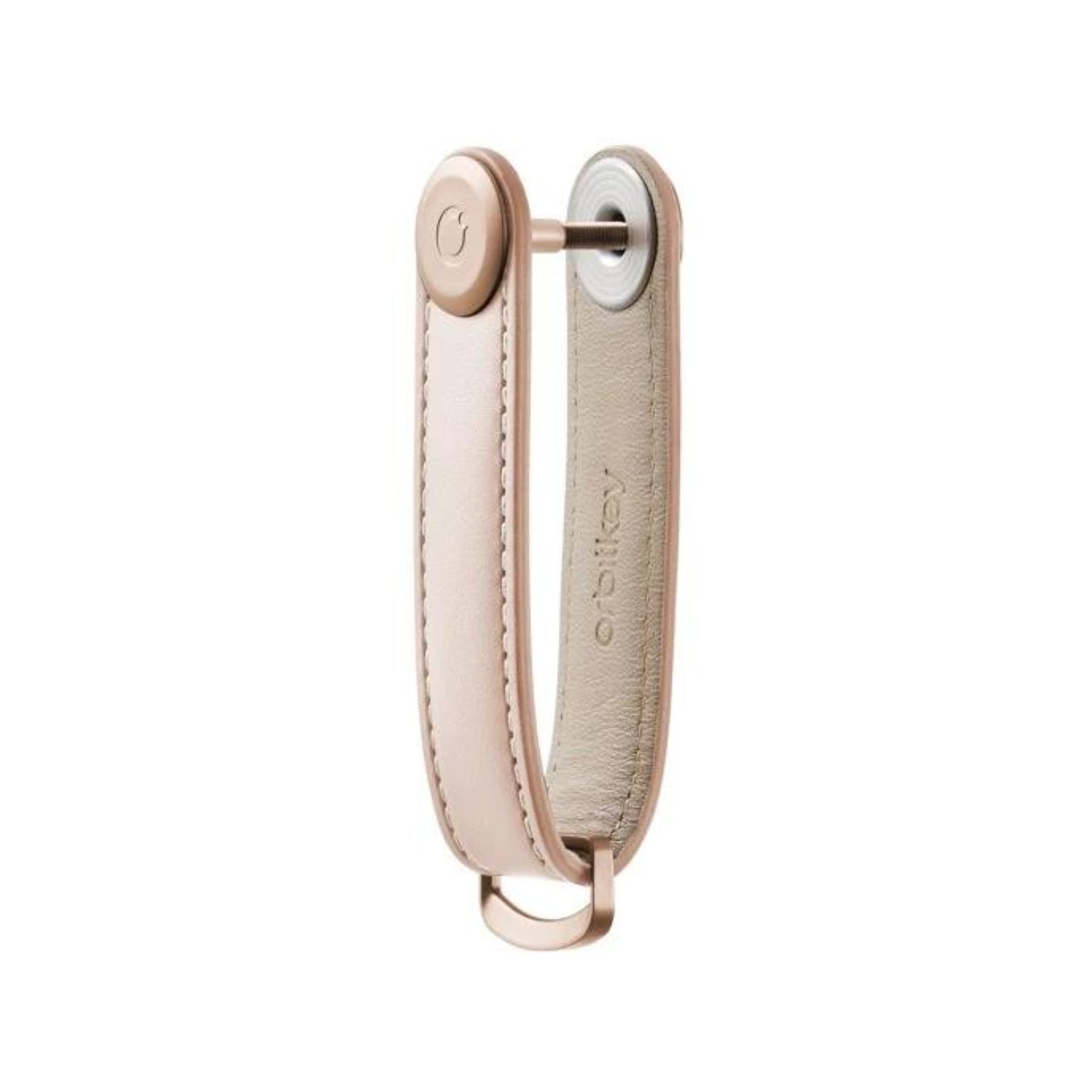 Orbitkey Leather Key Organiser 2.0 (Blush/Rosegold)