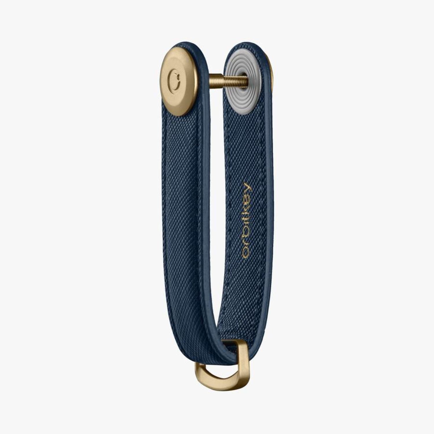 Orbitkey Saffiano Leather Key Organiser (Oxford Navy)