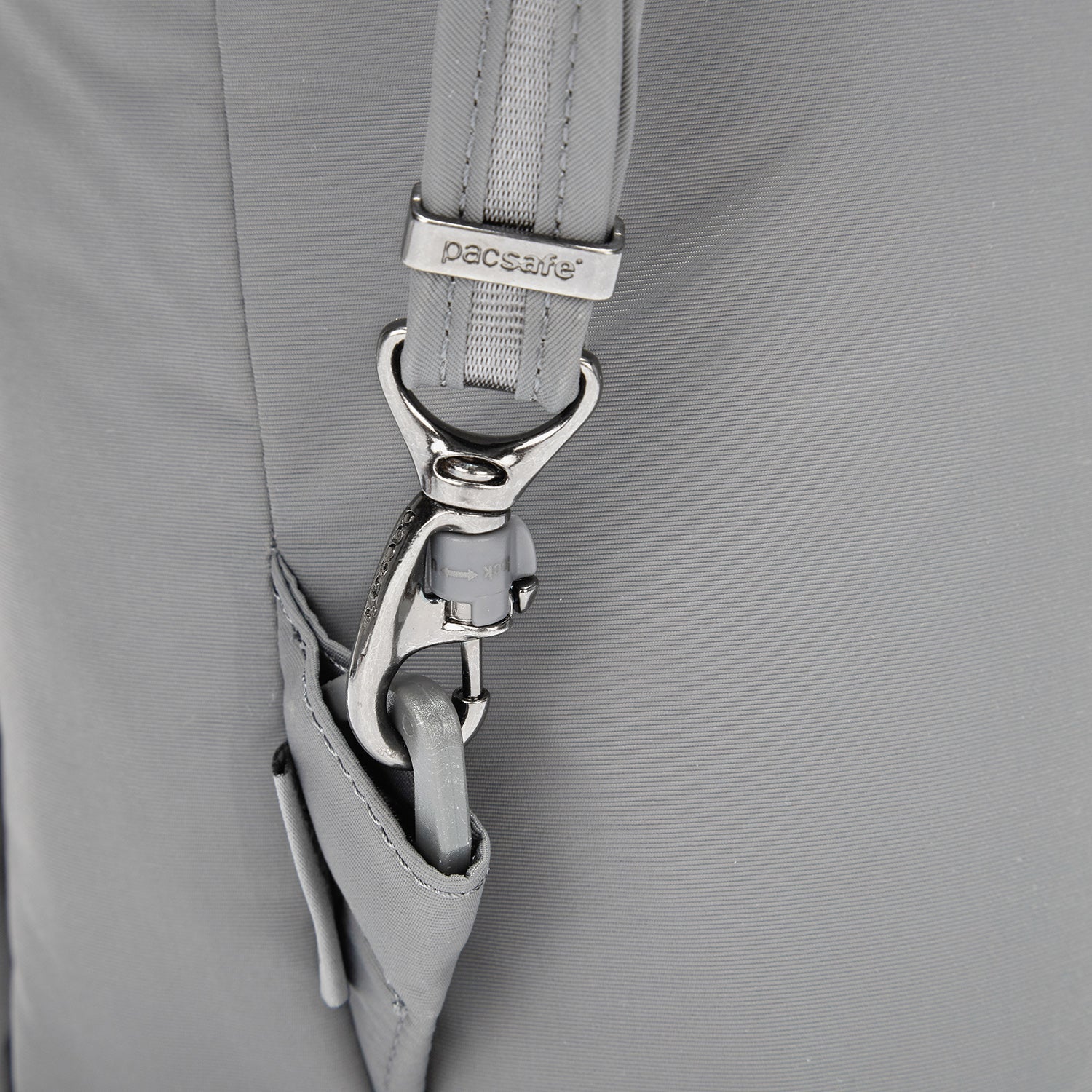 Pacsafe Citysafe CX Anti-Theft Mini Backpack (Econyl Gravity Gray)