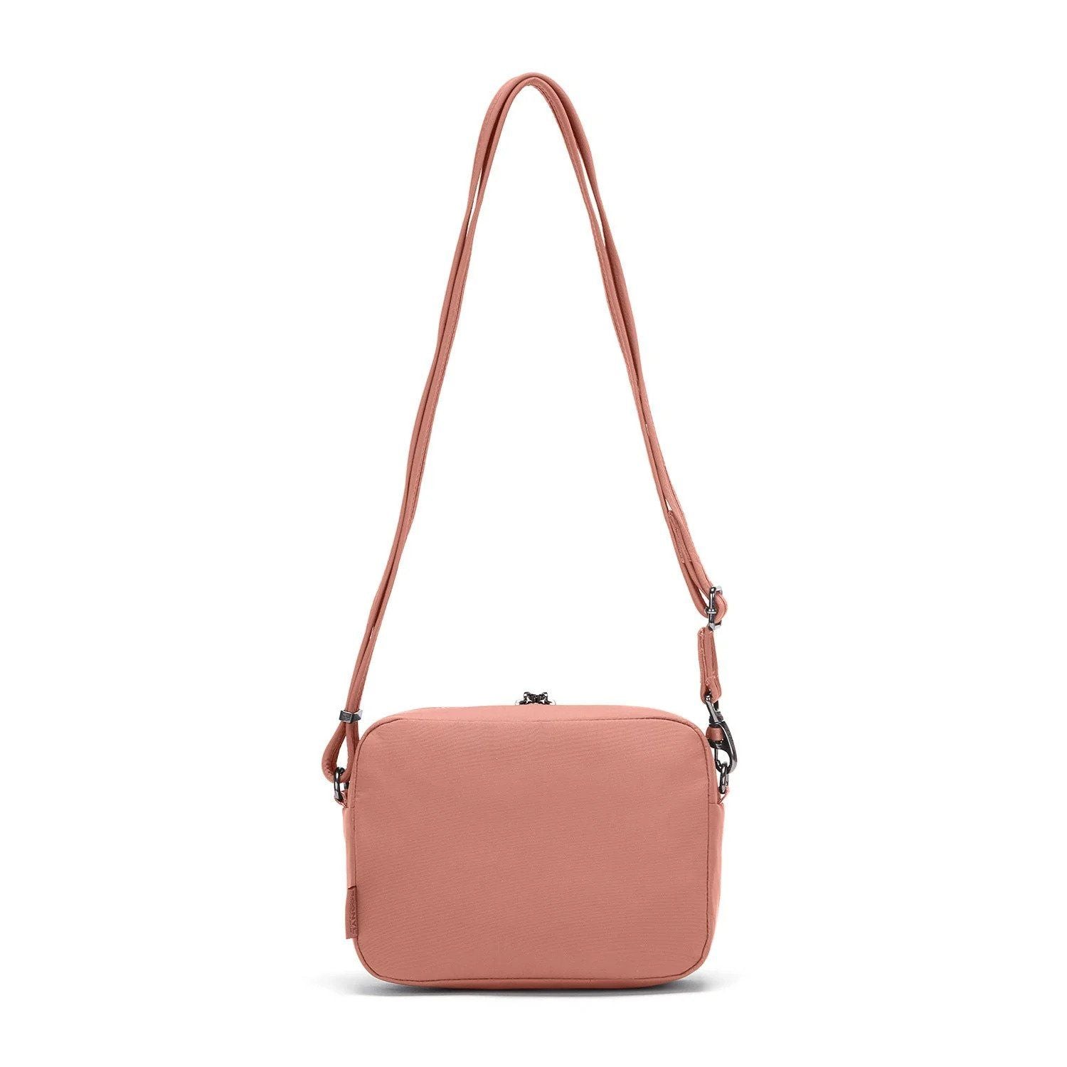 Pacsafe Citysafe CX Anti-Theft Square Crossbody Bag (Econyl Rose)