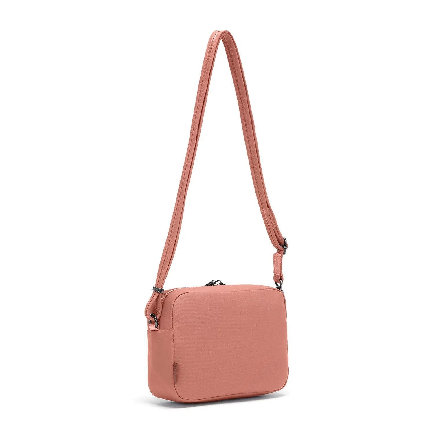 Pacsafe Citysafe CX Anti-Theft Square Crossbody Bag (Econyl Rose)