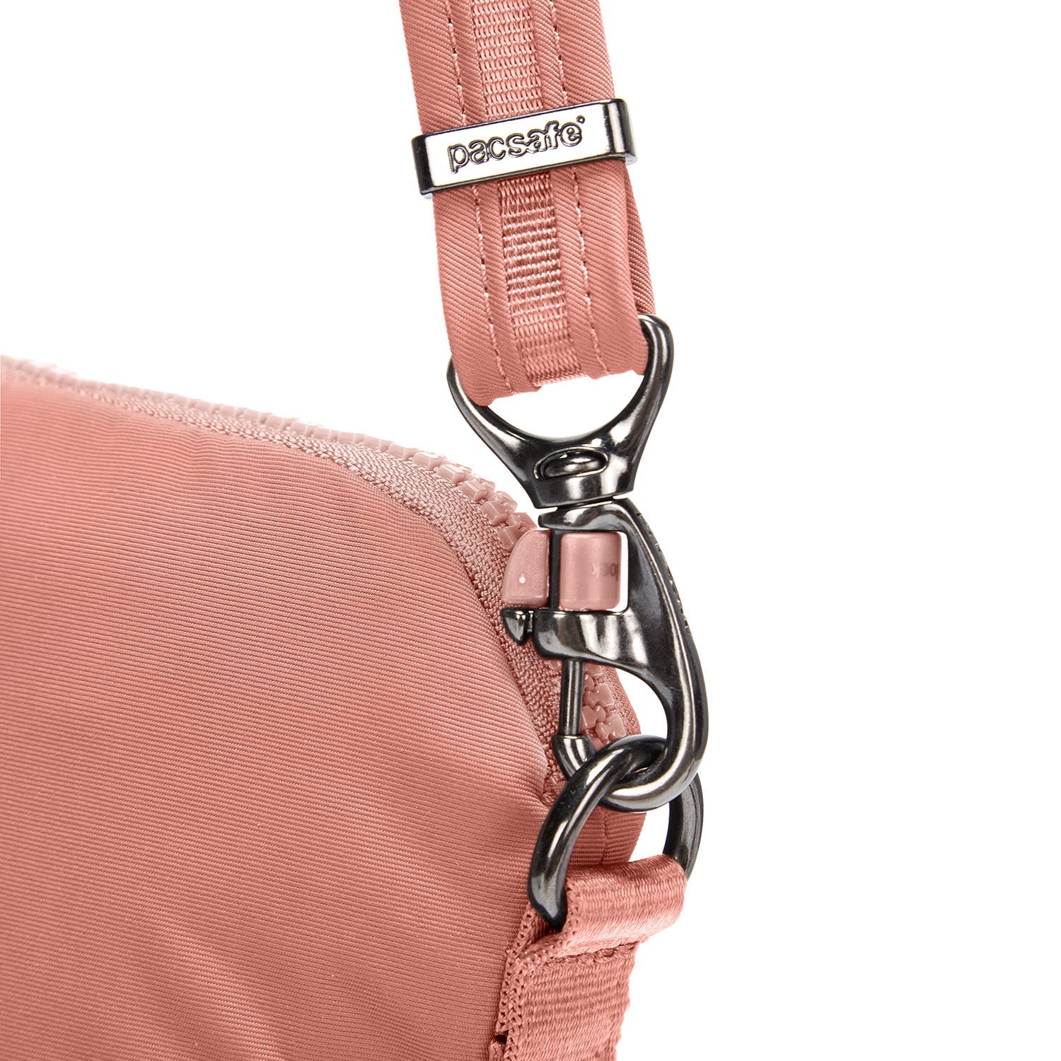 Pacsafe Citysafe CX Convertible Anti-Theft Crossbody Bag (Econyl Rose)