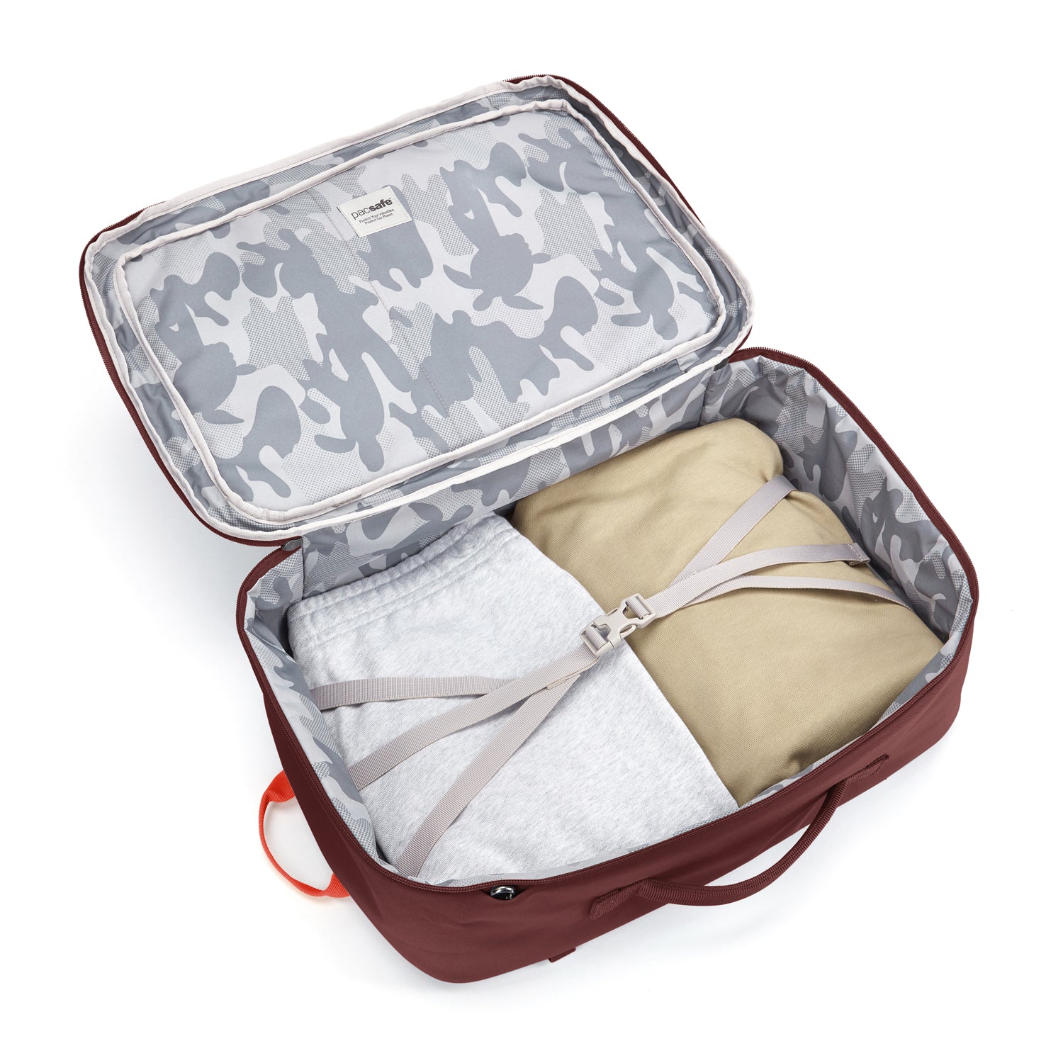 Pacsafe Go Anti-Theft Carry On Backpack 34L (Garnet Red)