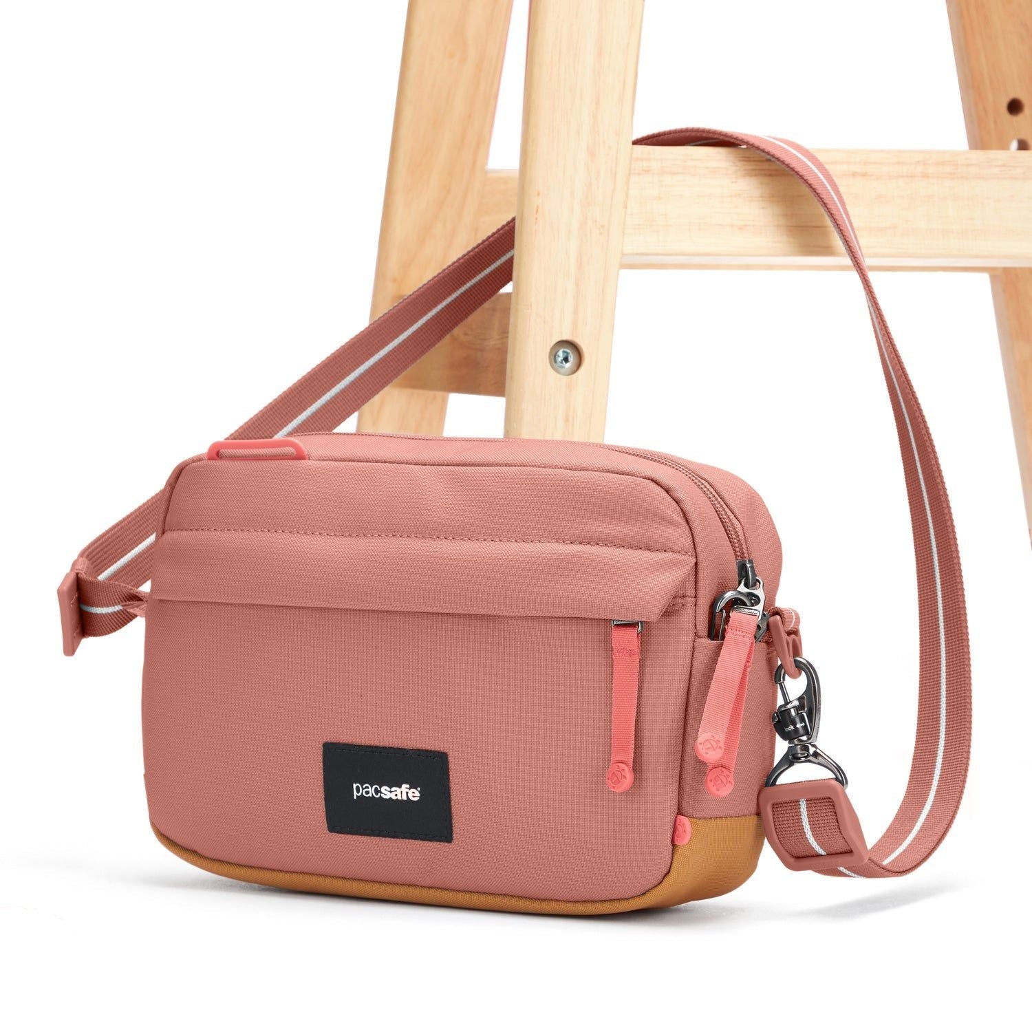 Pacsafe Go Anti-Theft Crossbody Bag (Rose)