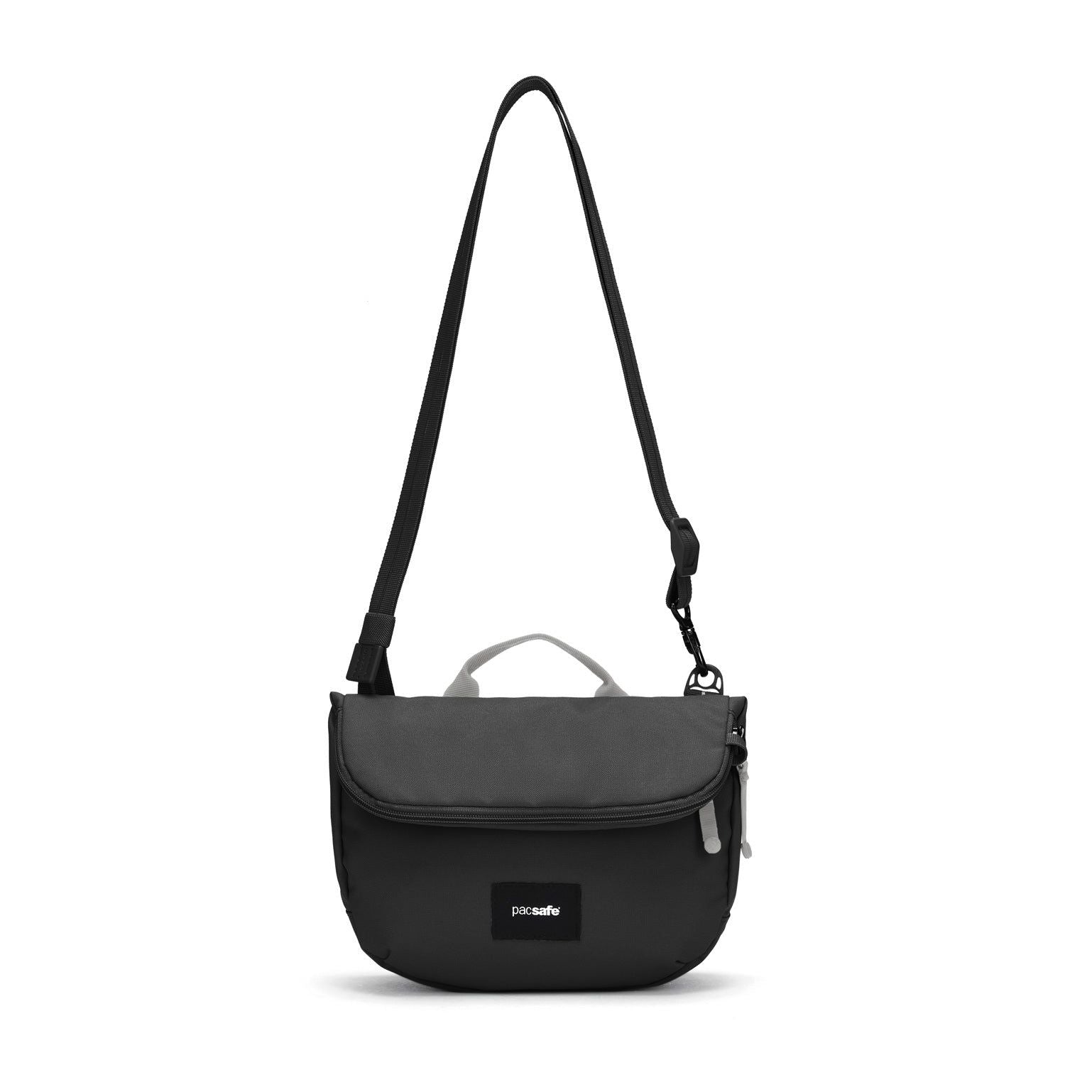Pacsafe Go Anti-Theft Saddle Crossbody Bag (Jet Black)