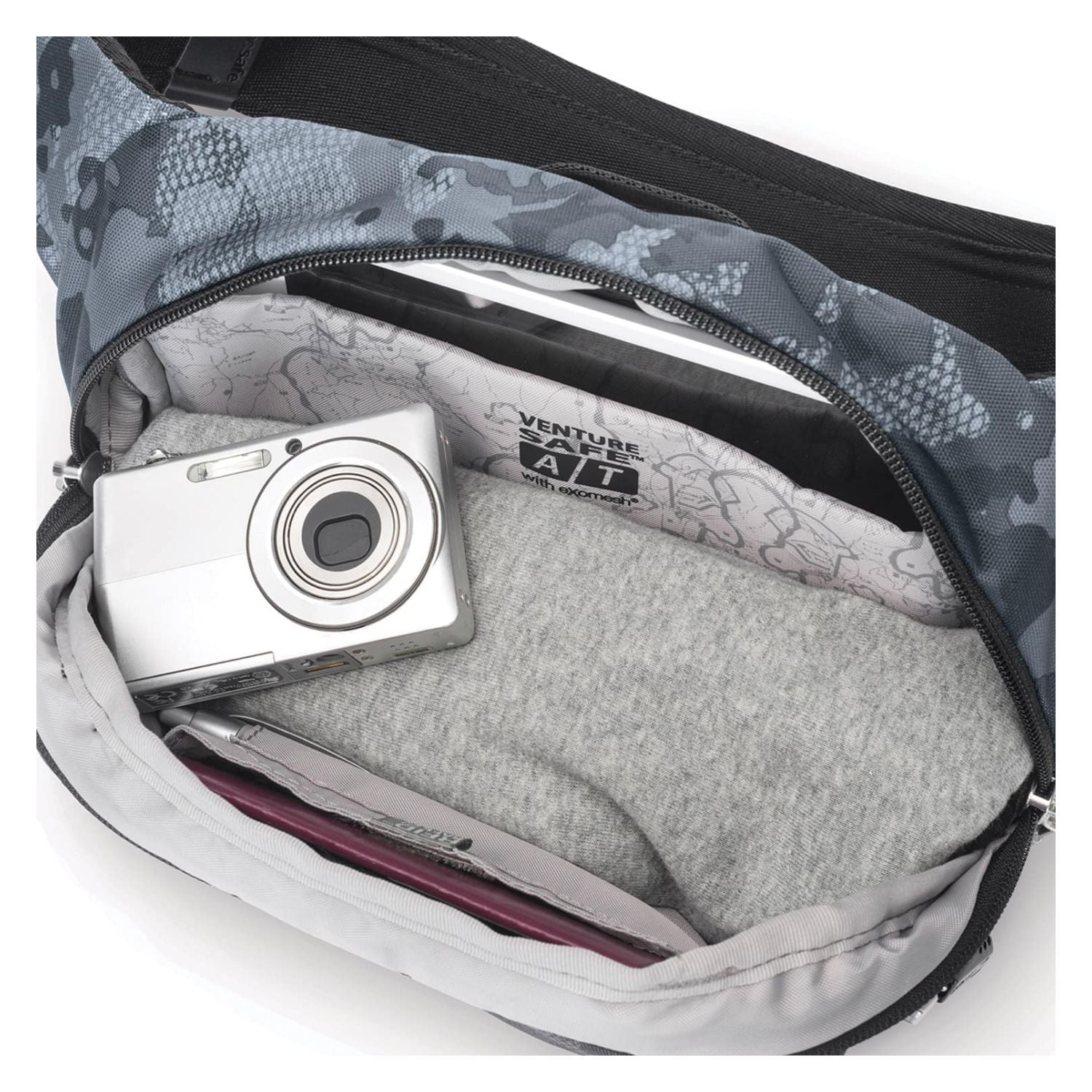 Pacsafe Vibe 100 Anti-Theft Hip Pack (Jet Black)