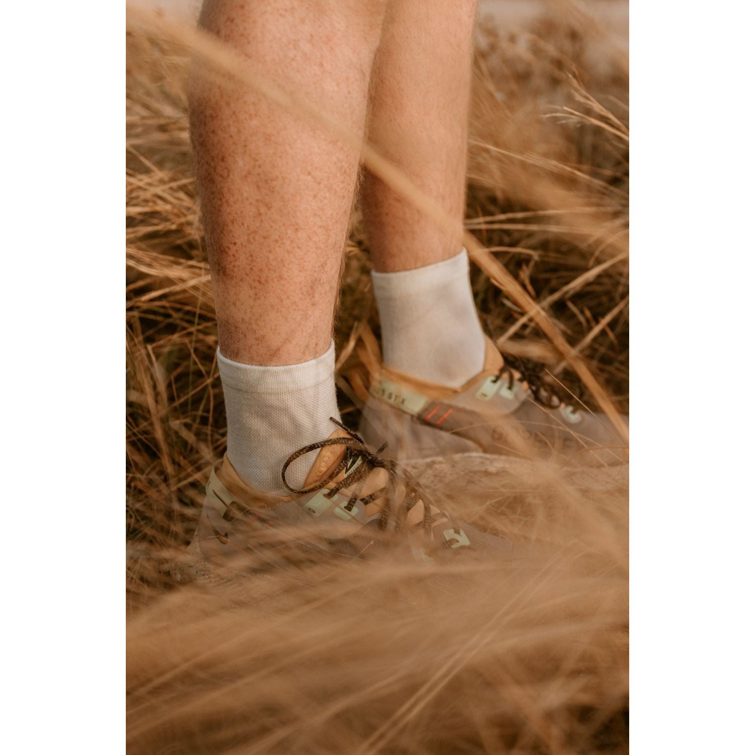 Paire Merino Wool-Blend Active Quarter Socks (Black) - S