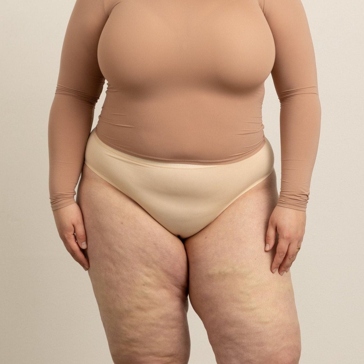 Paire BioTracker Women's High-Waisted Full Brief (Nude) - S