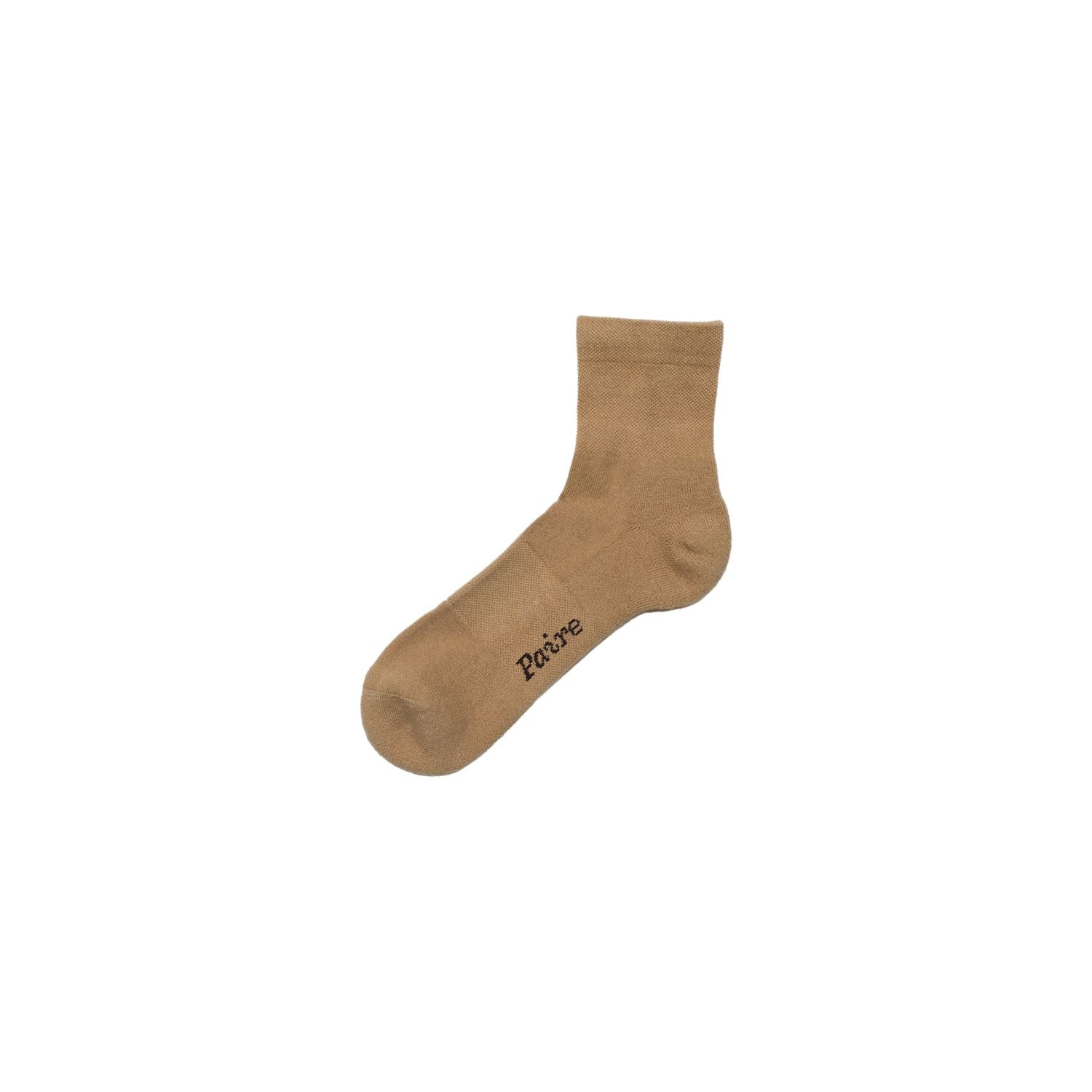Paire Botanic Merino Wool-Blend Quarter Sock (Chai) - S