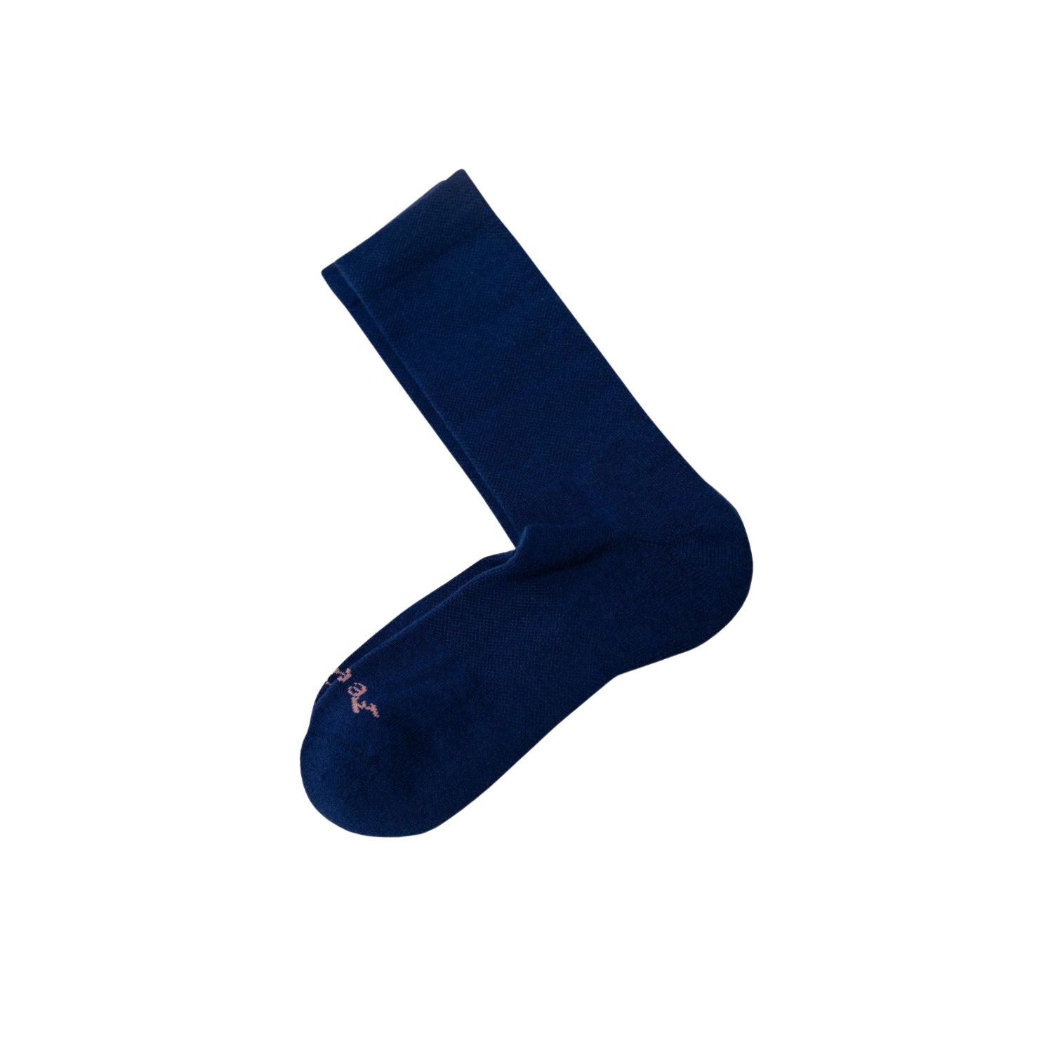 Paire Merino Wool-Blend Calf Sock (Stormy Blue) - M