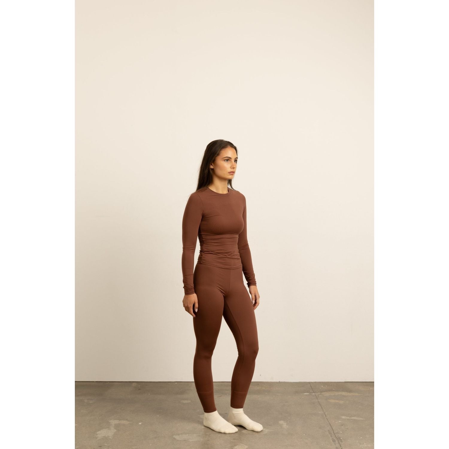 Paire Foundation Thermal Leggings (Brown) - XS-M