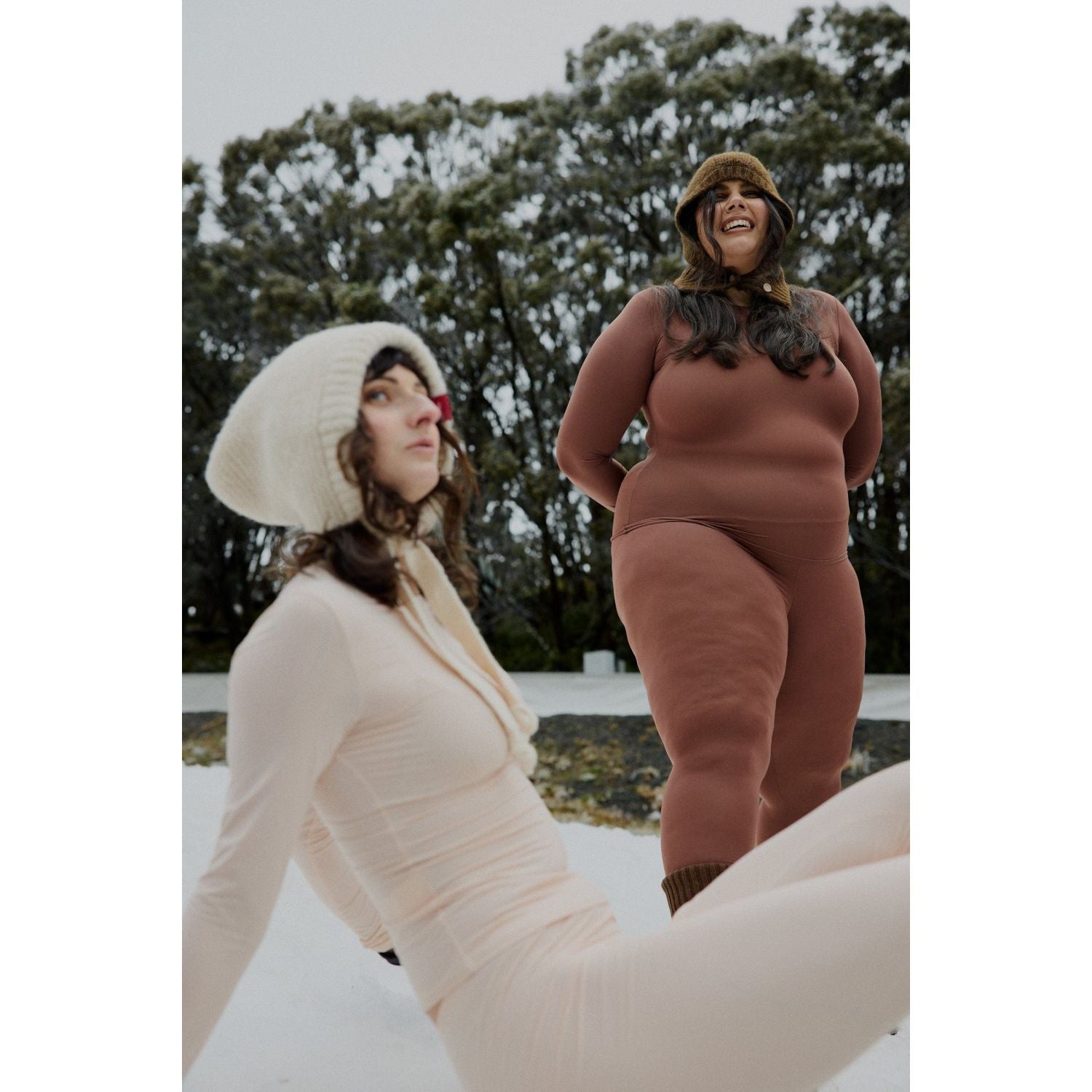 Paire Foundation Thermal Leggings (Brown) - XS-M