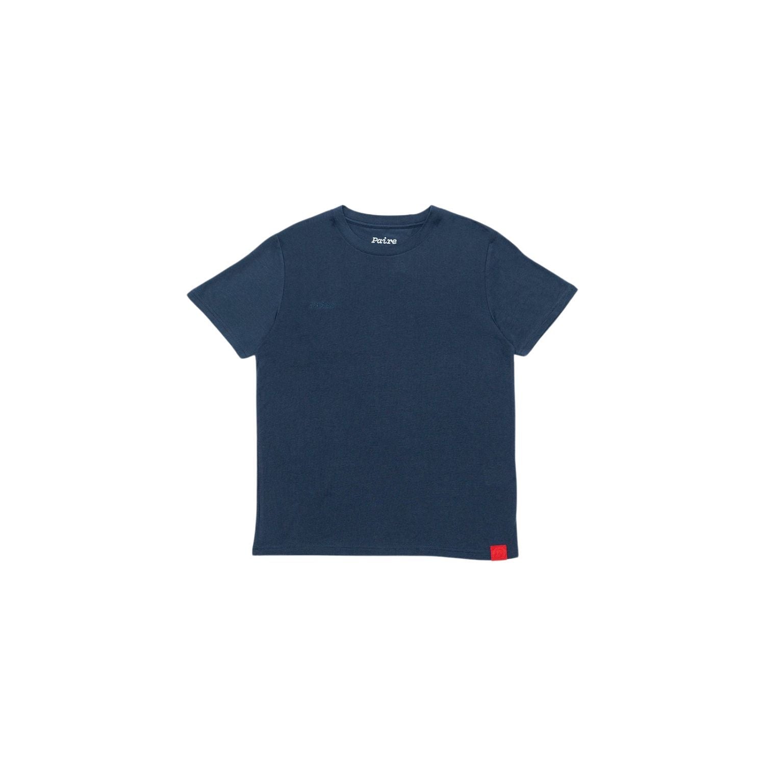 Paire Merino Wool-Blend T-Shirt Unisex (Navy) - M