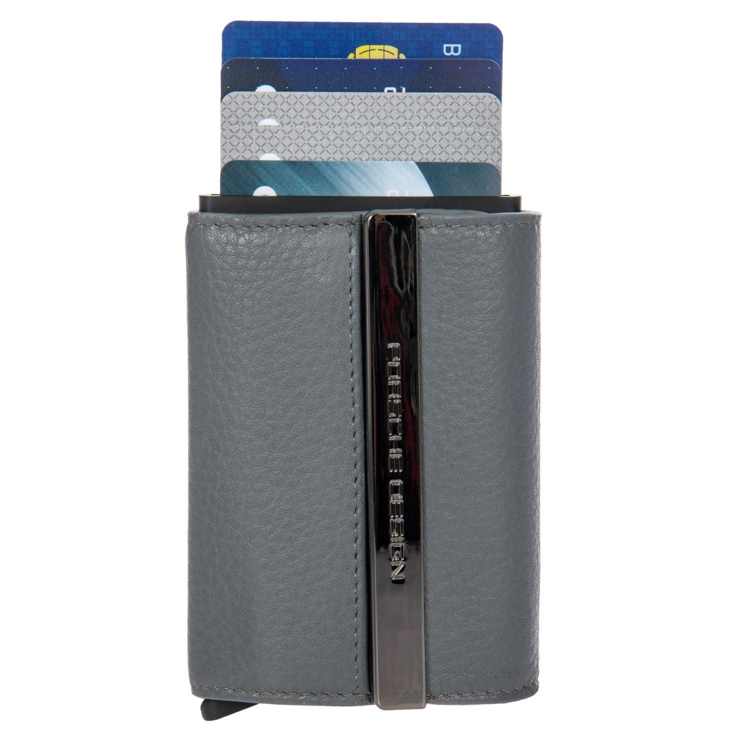 Porsche Design X Secrid Leather Card Holder (Anthracite)