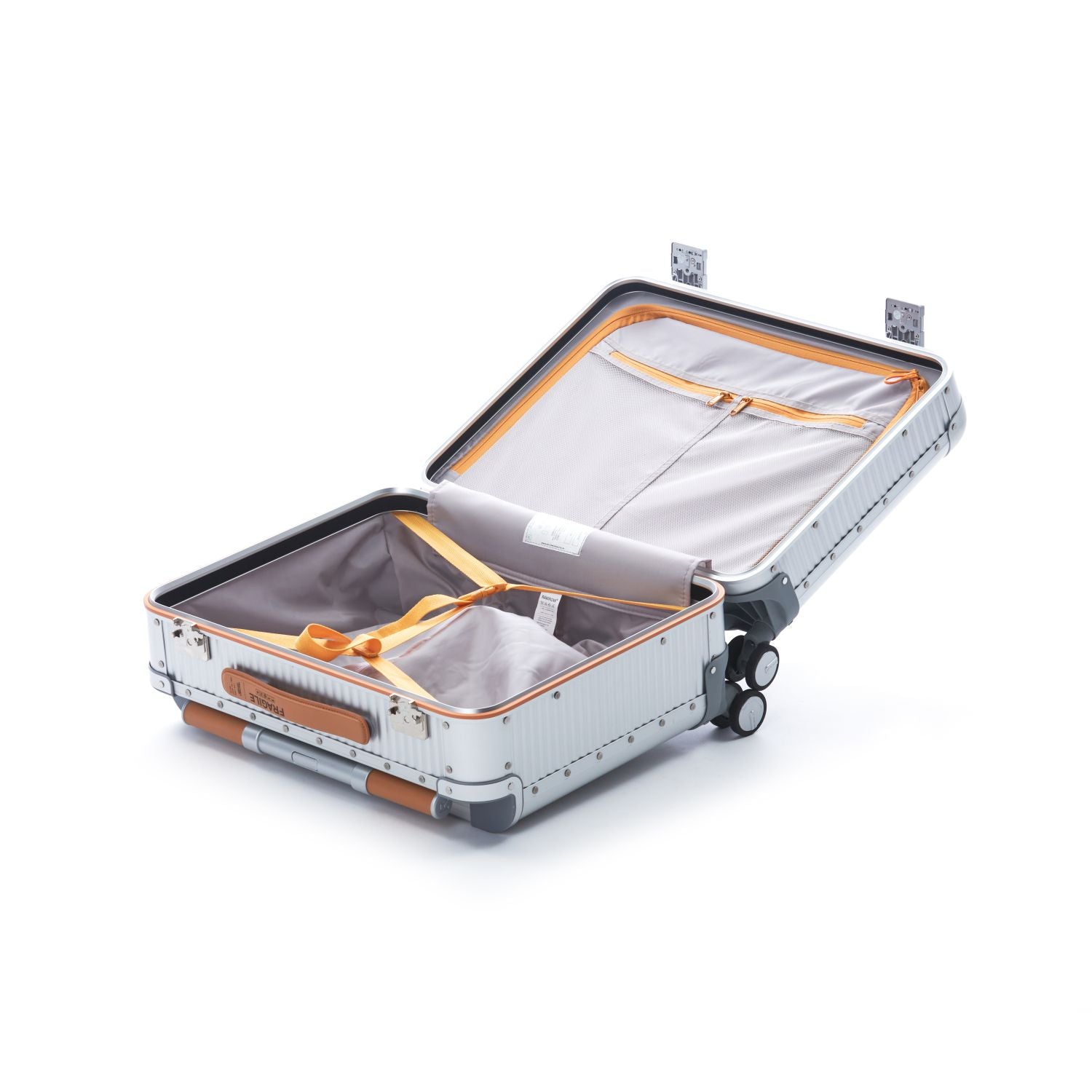 RAWROW R Trunk Aluminium 50L/20'' Carry On Luggage (Silver)