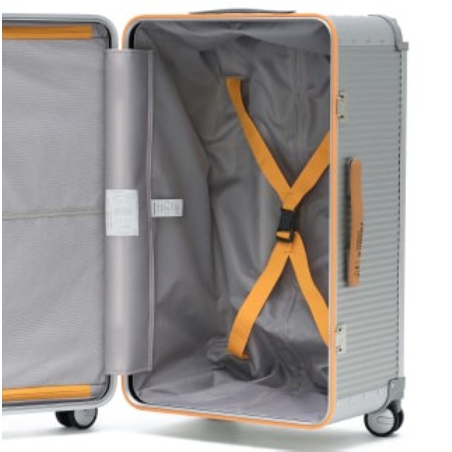 RAWROW R Trunk Aluminium 88L/29'' Large Luggage 530 (Silver)