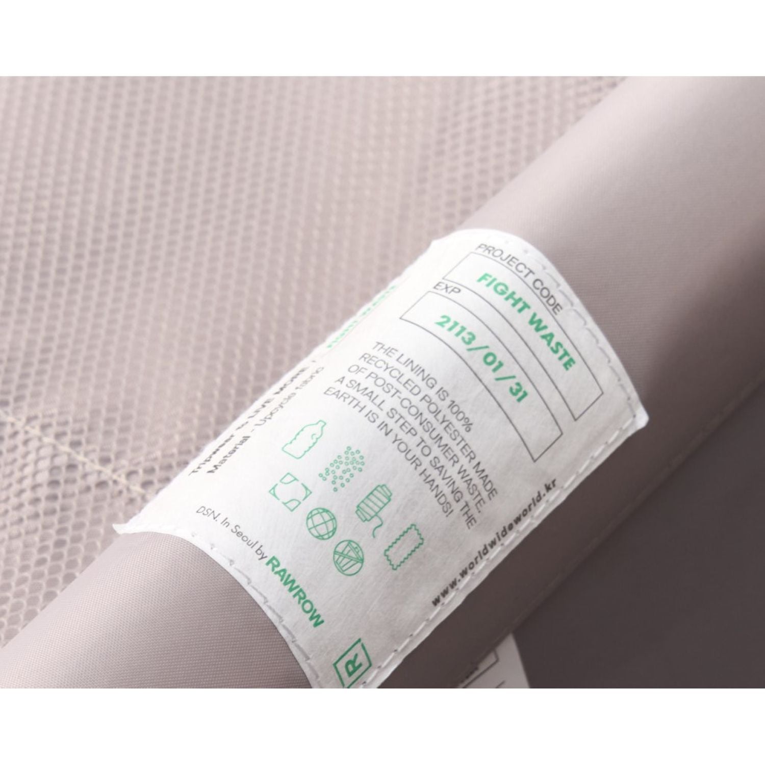 RAWROW R Trunk Frame Ep.2 84L/20'' Carry On Luggage (Smoke Blue)