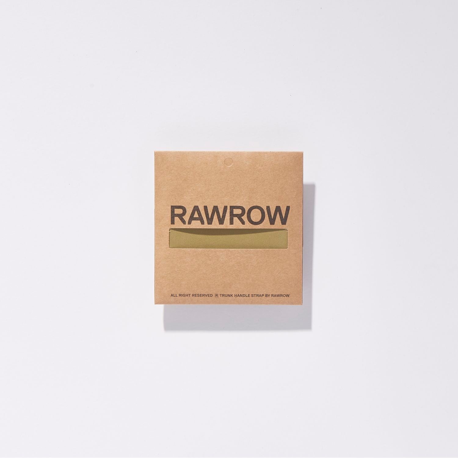 RAWROW R Trunk TT Luggage Handle Leather (Khaki)