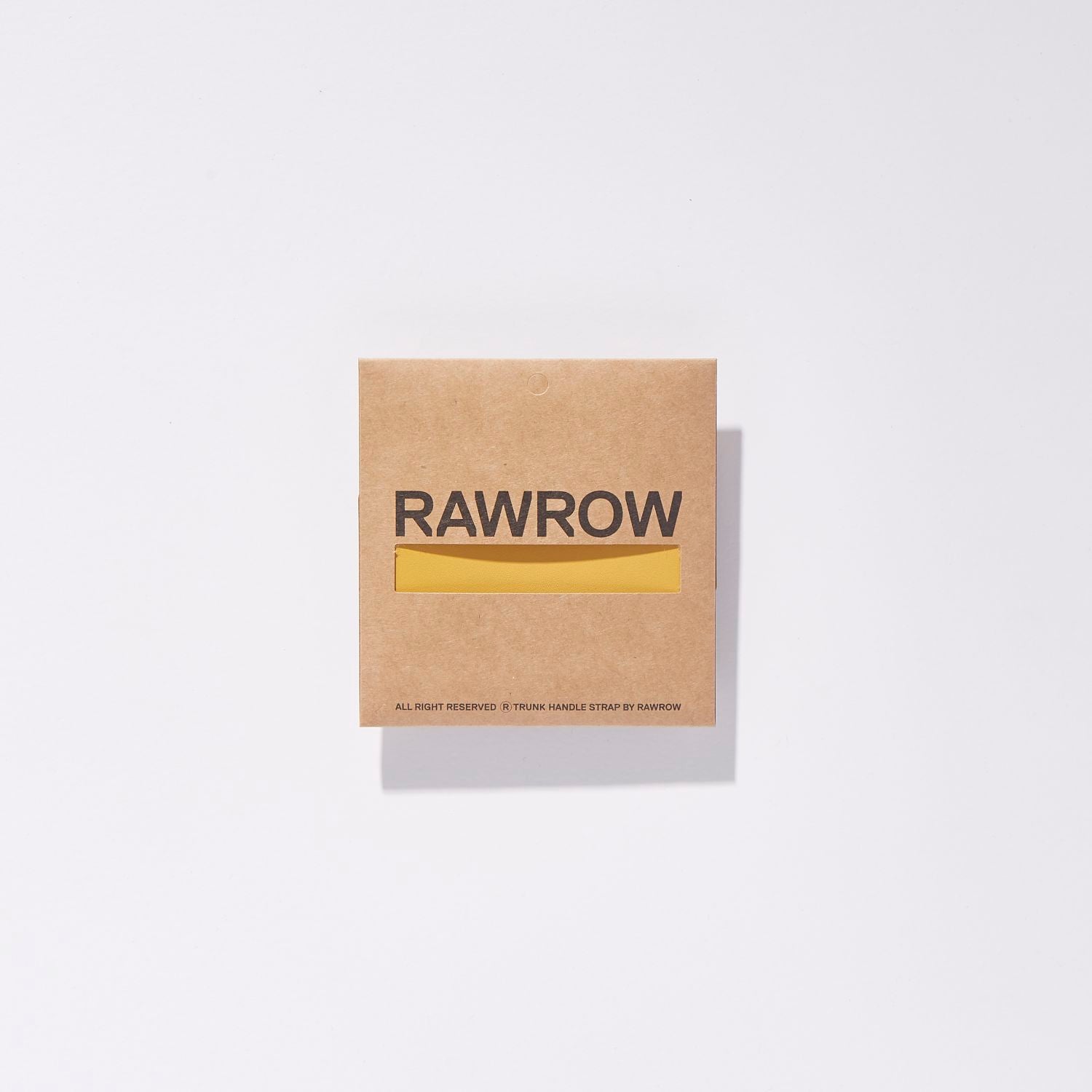 RAWROW R Trunk TT Luggage Handle Leather (Mustard)