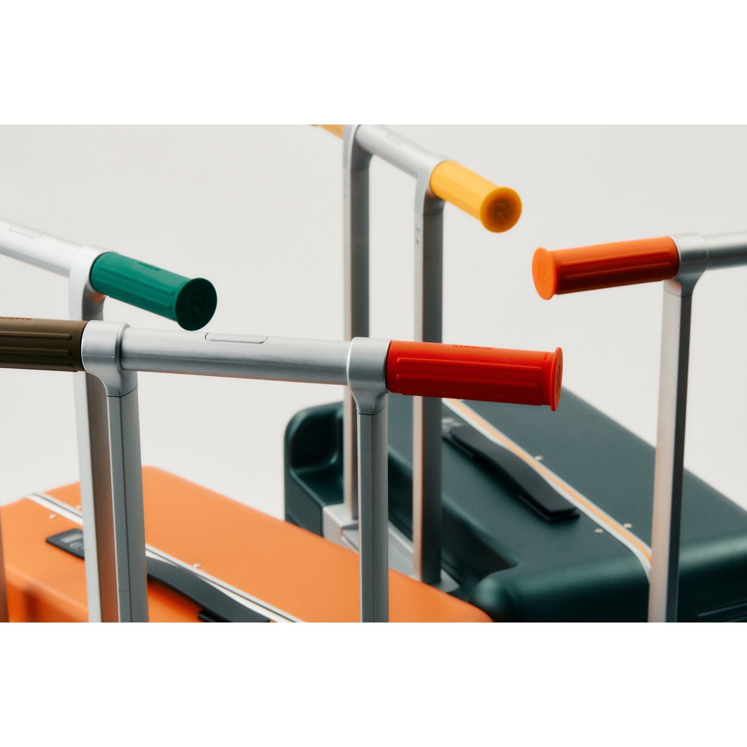 RAWROW R Trunk TT Luggage Handle Silicone Grip (Orange)