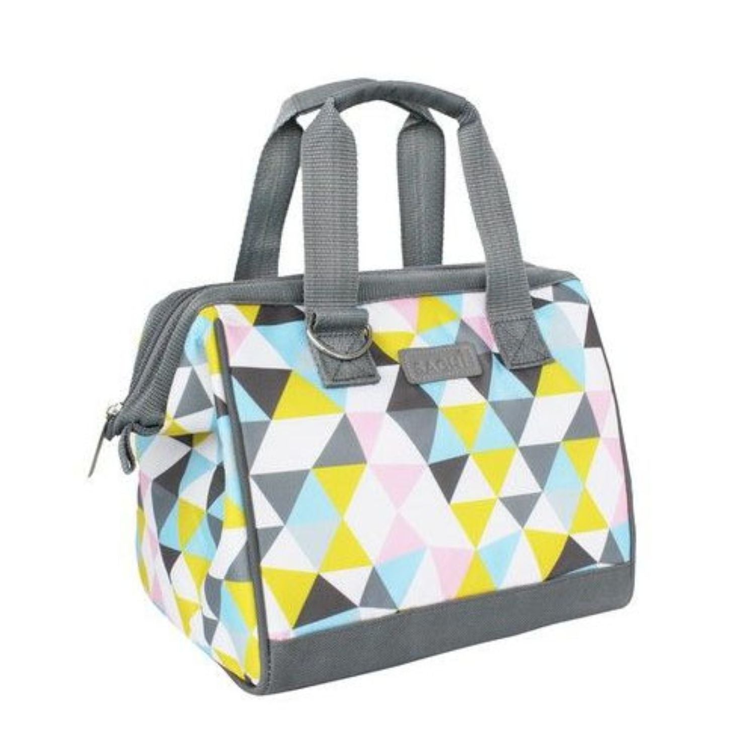 SACHI Insulated Lunch Bag - Triangle Mosaic