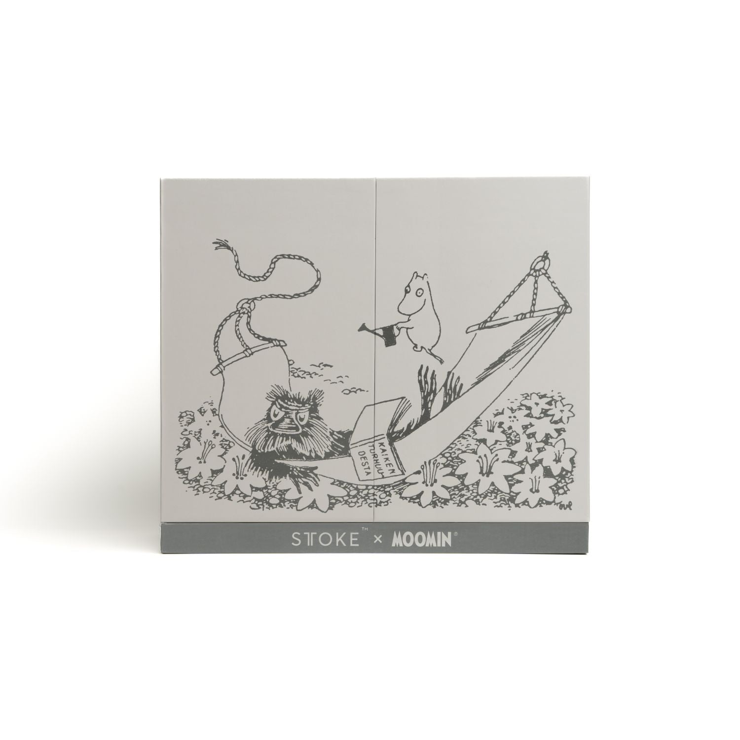 Sttoke Moomin Moleskine Notebook And 16Oz Cup Bundle Set - A Moment To Pause