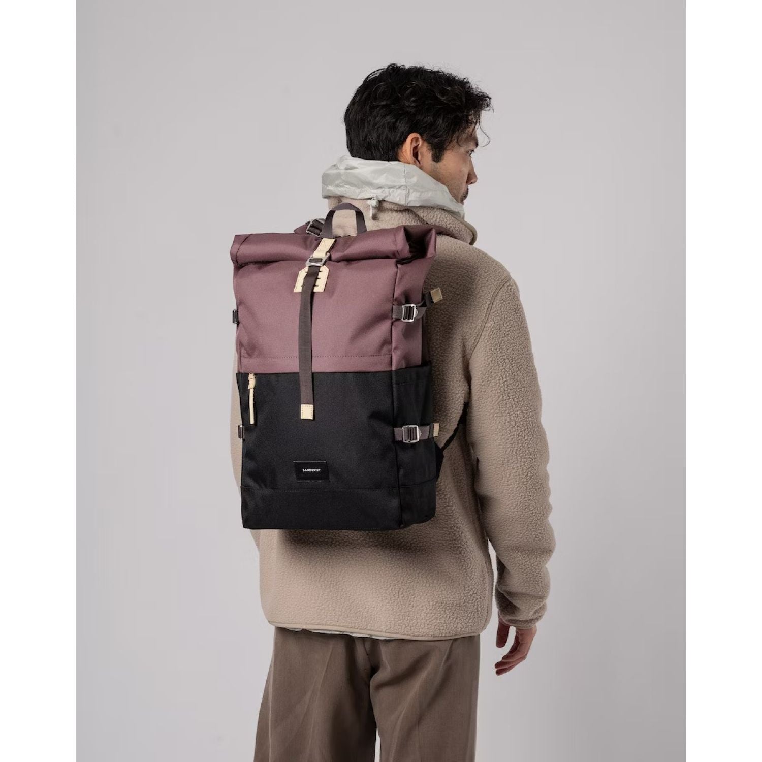 Sandqvist Bernt Backpack - Multi Lilac Dawn