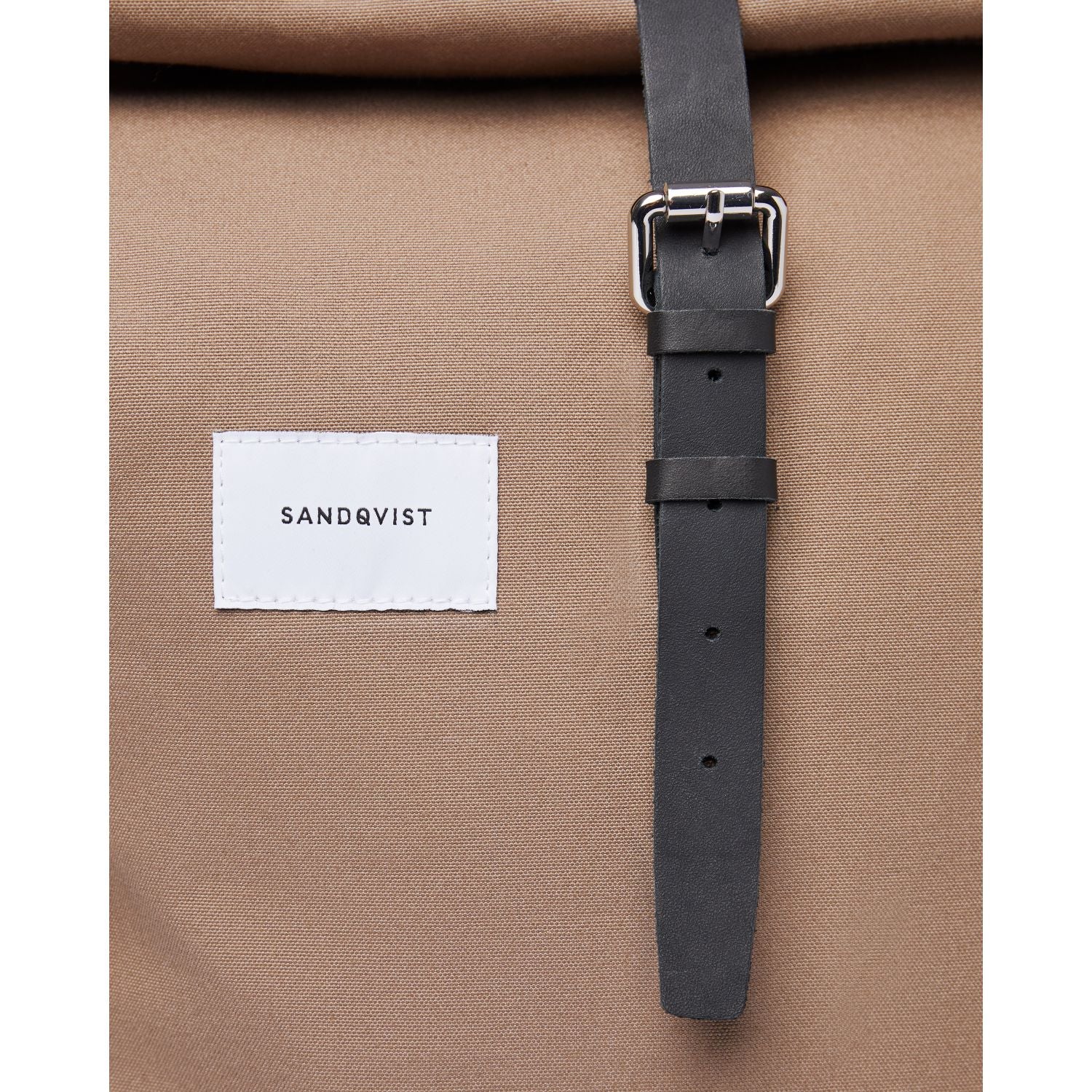 Sandqvist Dante Backpack - Fossil W/ Black Leather