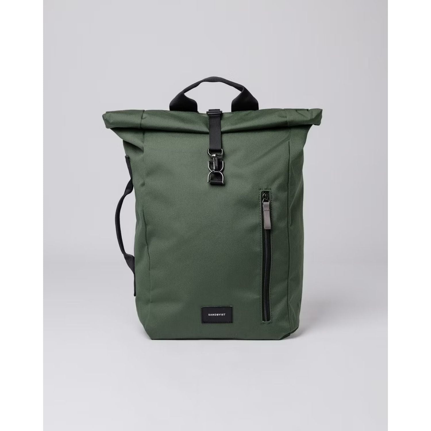 Sandqvist Dante Vegan Backpack - Dawn Green W/ Black Webbing