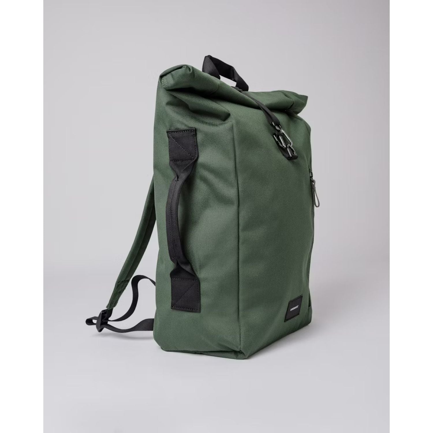 Sandqvist Dante Vegan Backpack - Dawn Green W/ Black Webbing