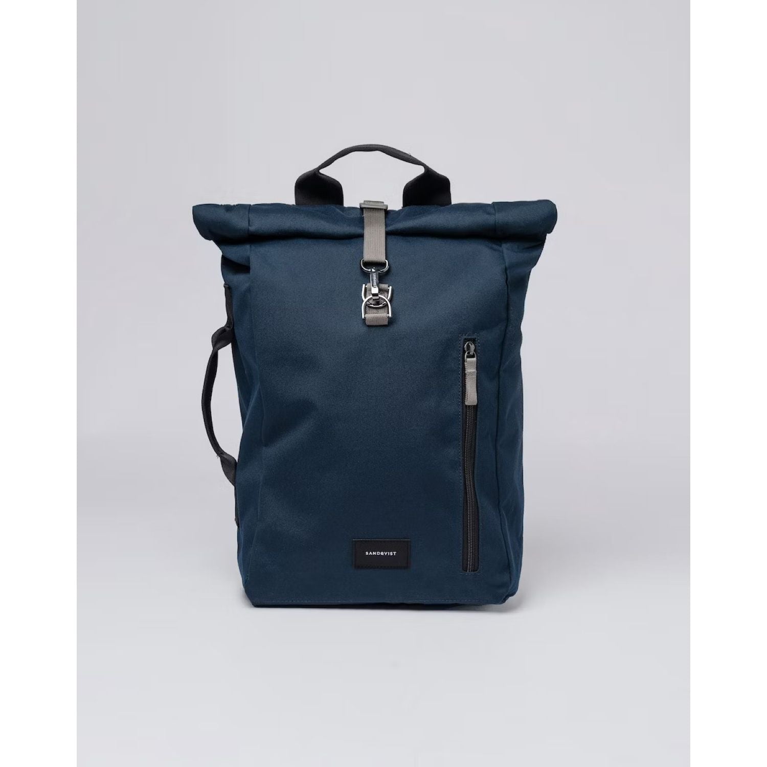 Sandqvist Dante Vegan Backpack - Navy W/ Grey Webbing