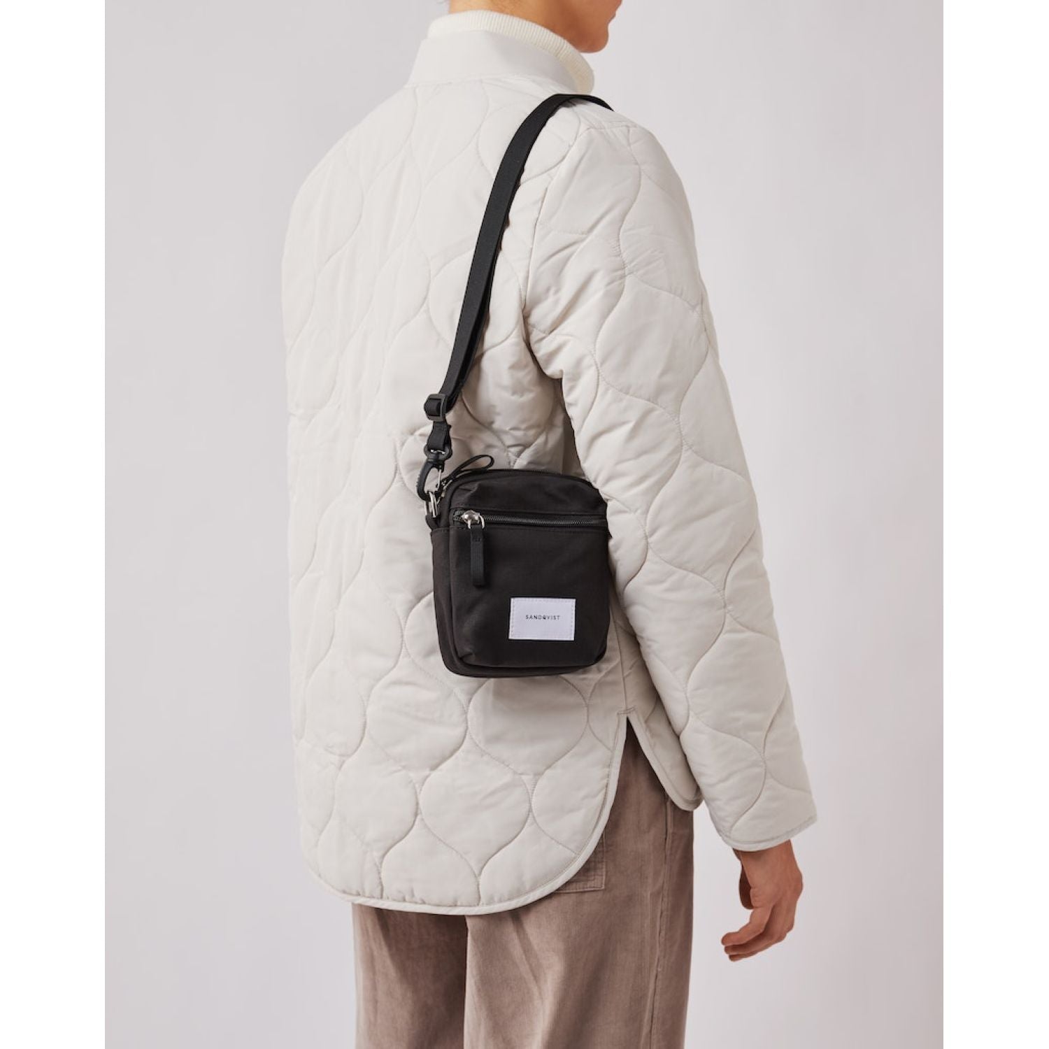 Sandqvist Sixten Vegan Shoulder Bag - Black