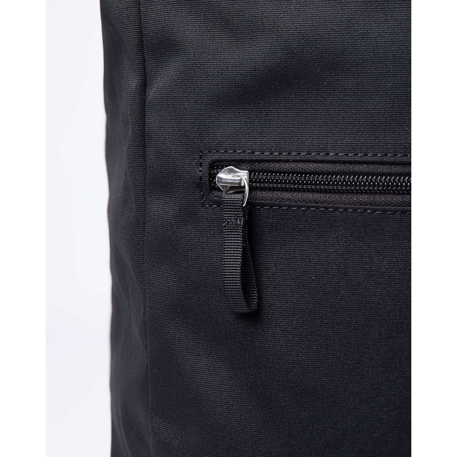 Sandqvist Tony Vegan Backpack - Black W/ Black Webbing